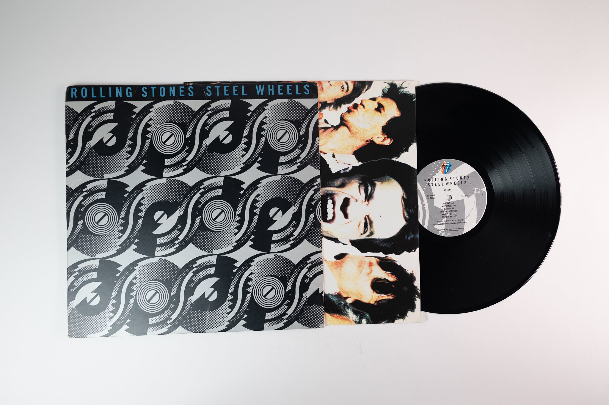 The Rolling Stones - Steel Wheels on Rolling Stones Records