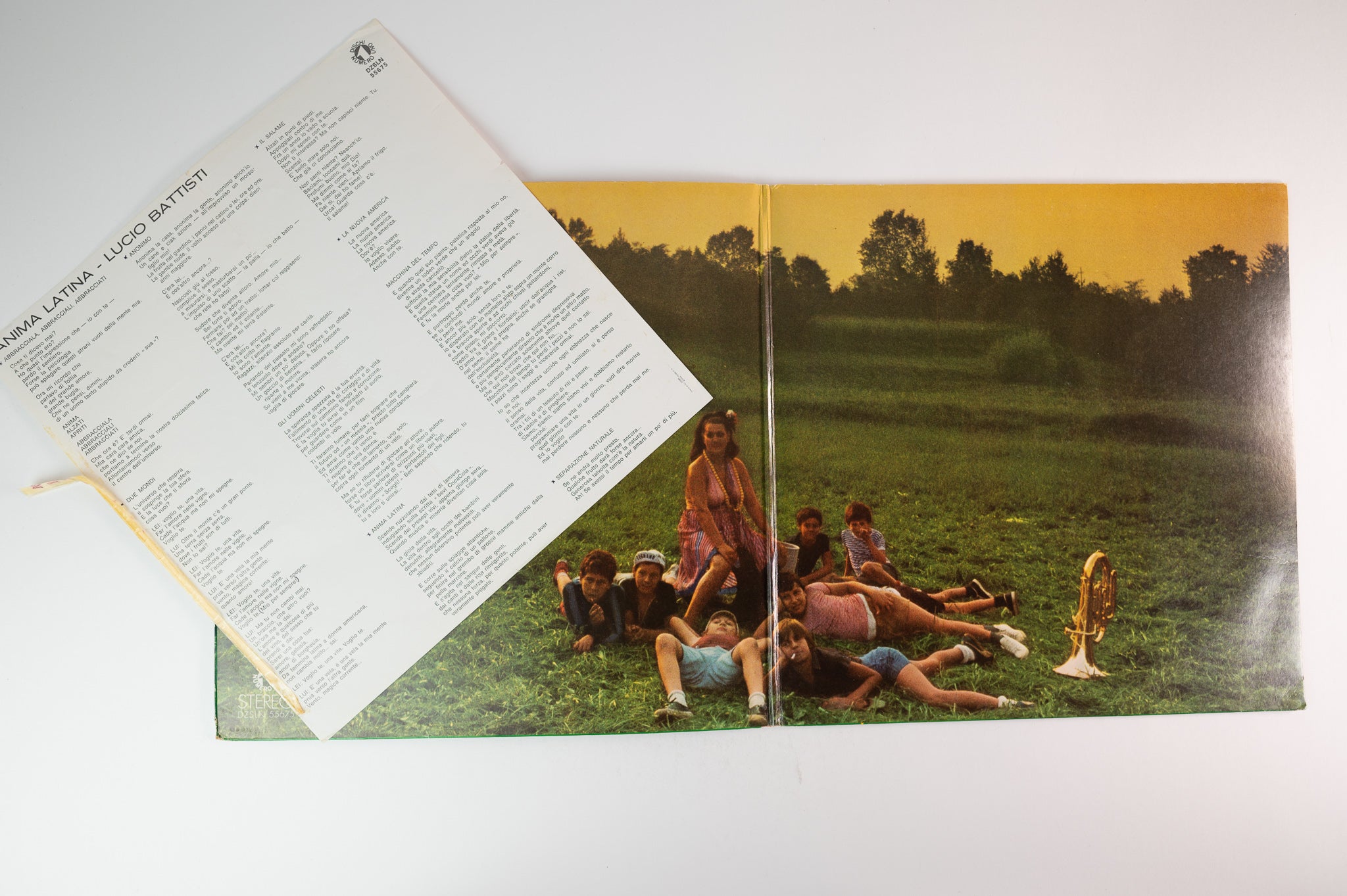 Lucio Battisti - Anima Latina on Numero Uno