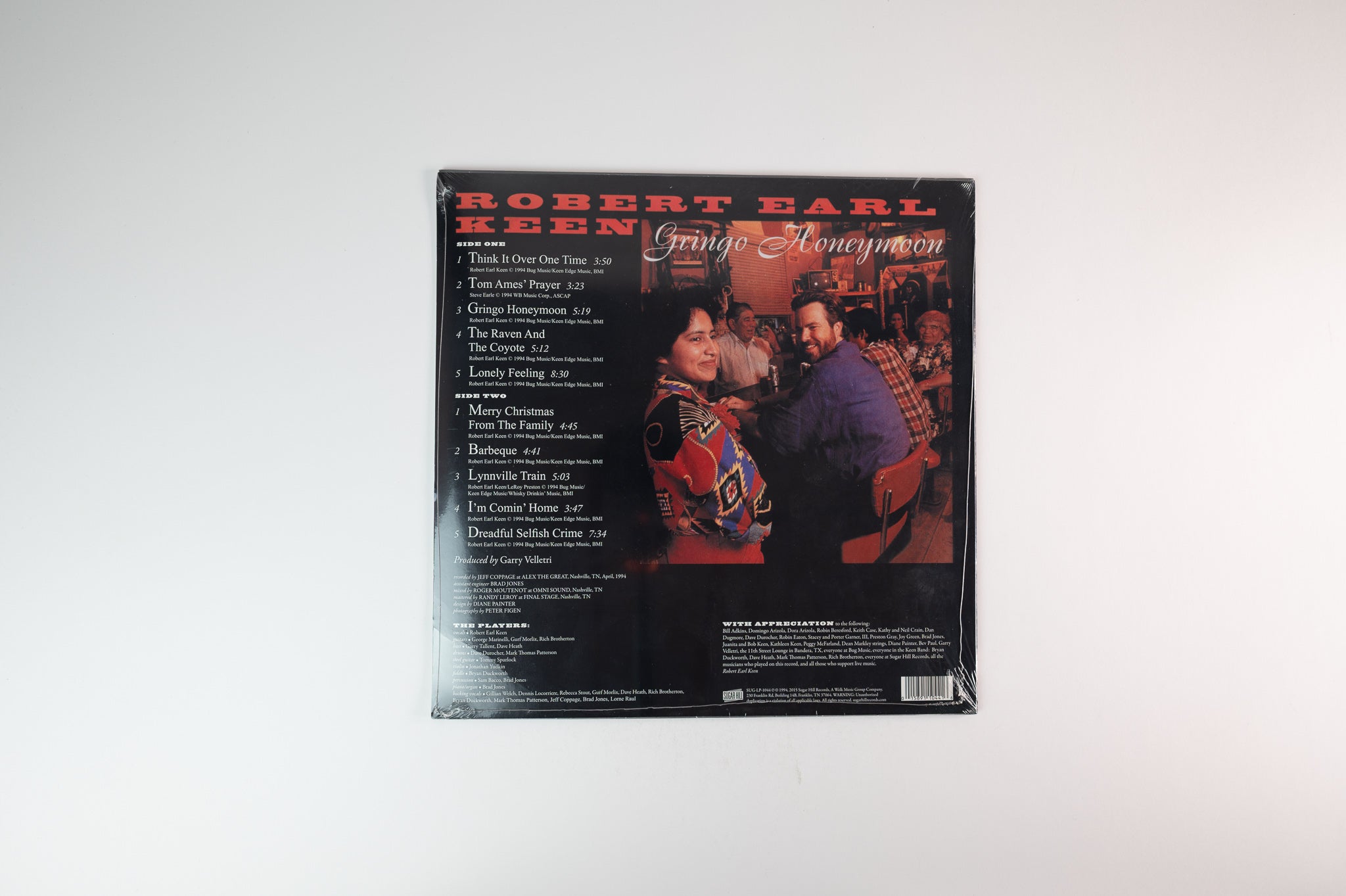 Robert Earl Keen - Gringo Honeymoon on Sugar Hill Sealed