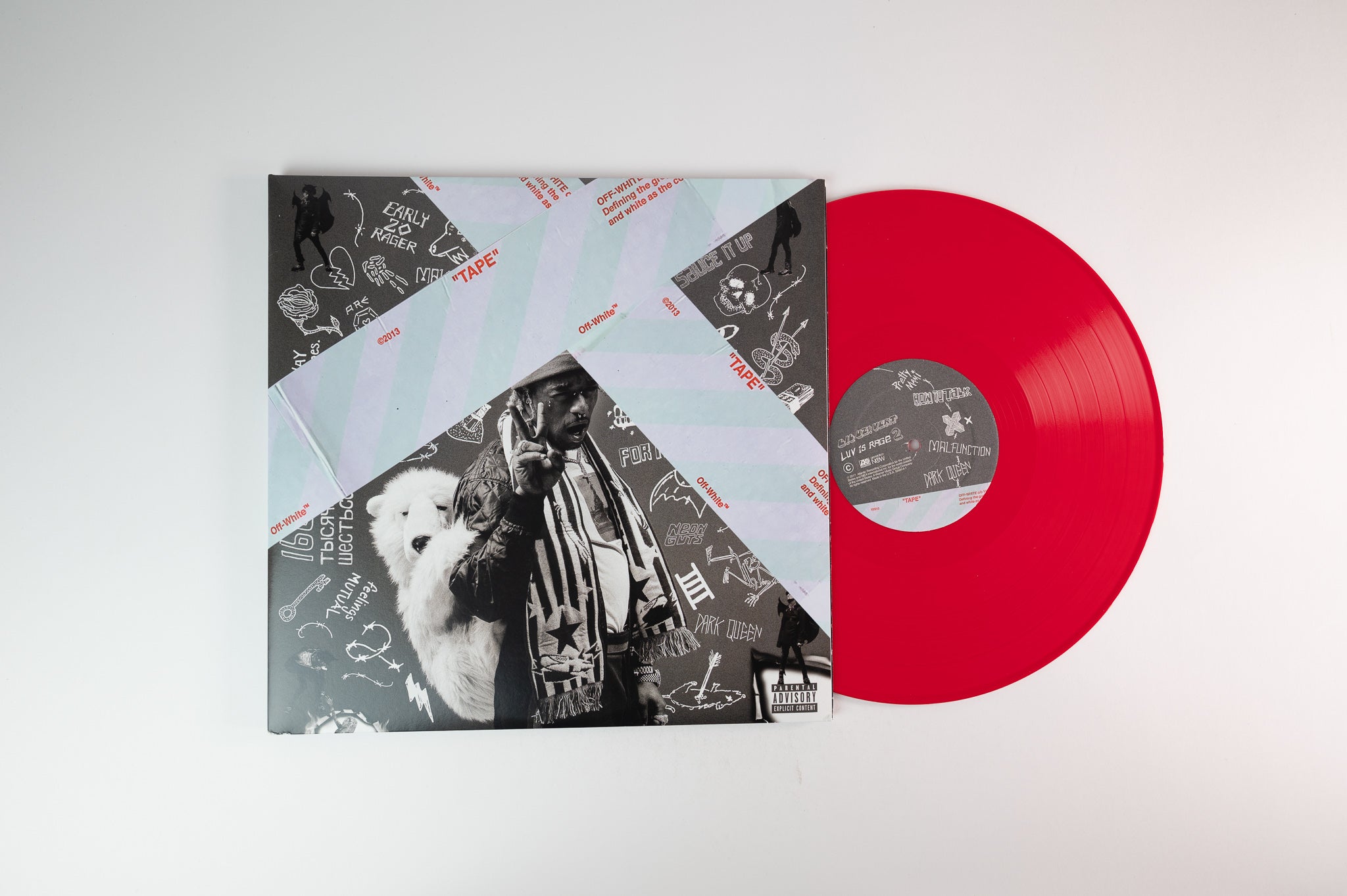 Lil Uzi Vert - Luv Is Rage 2 on Atlantic Deluxe Edition Red Vinyl