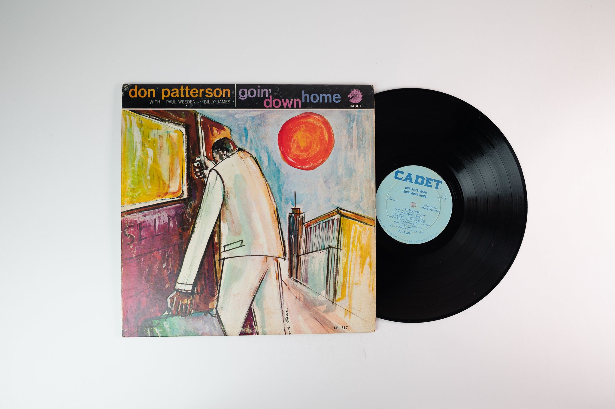 Don Patterson - Goin' Down Home on Cadet - Mono Promo