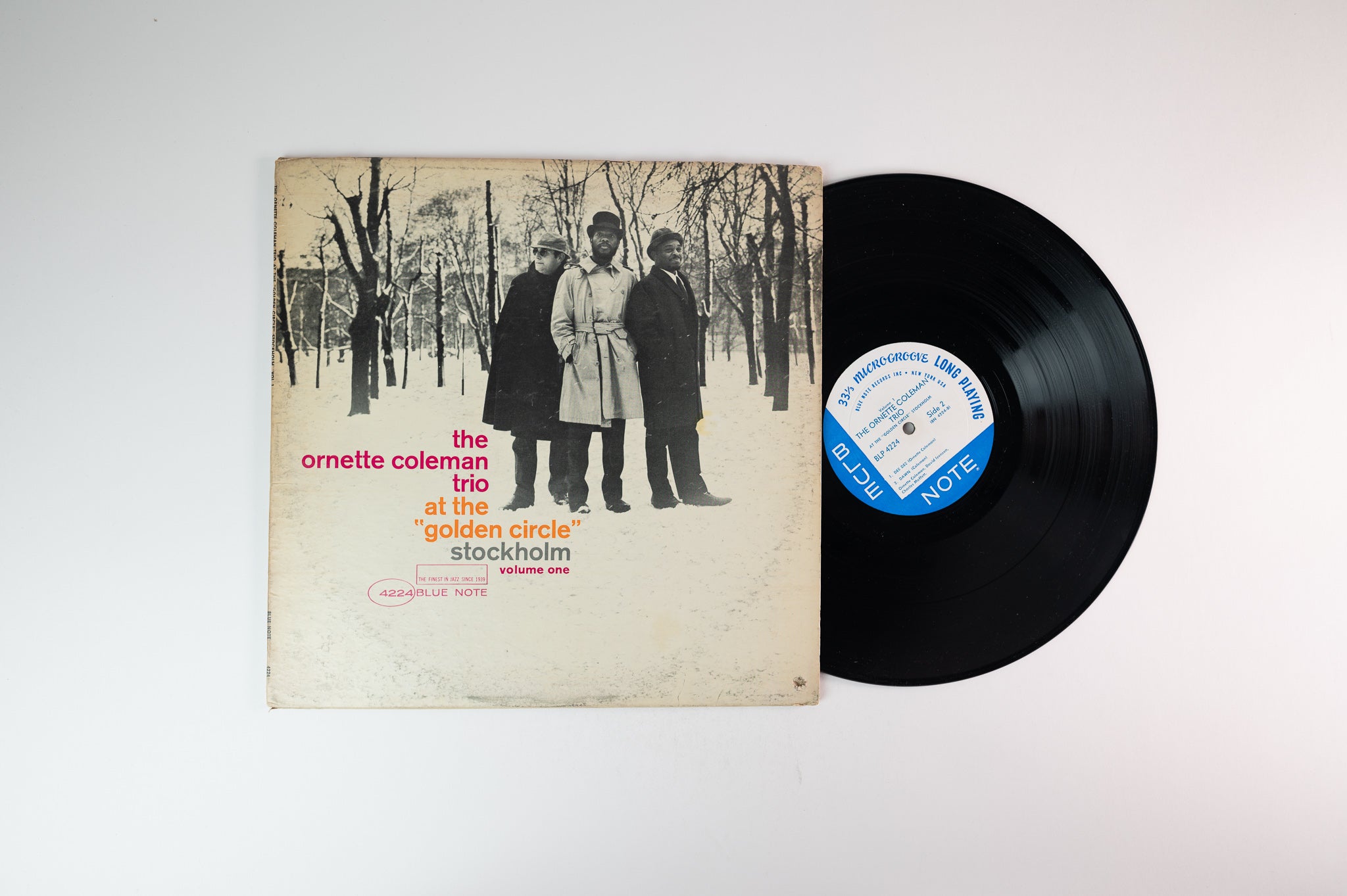 The Ornette Coleman Trio - At The "Golden Circle" Stockholm Volume One on Blue Note NY Mono