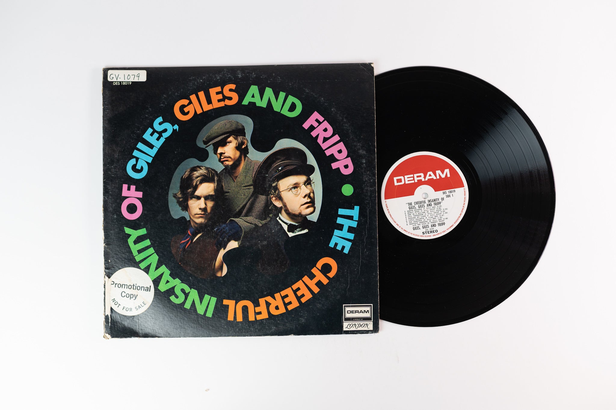 Giles, Giles And Fripp - The Cheerful Insanity Of Giles, Giles And Fripp on Deram Stereo