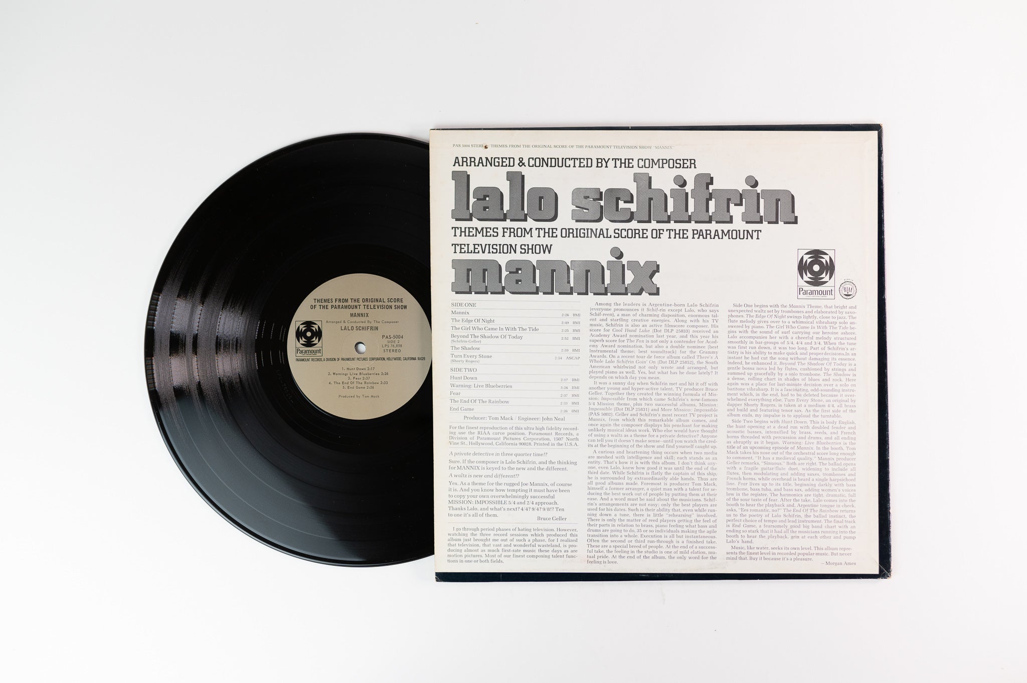 Lalo Schifrin - Mannix (Themes From The Original TV Score on Paramount