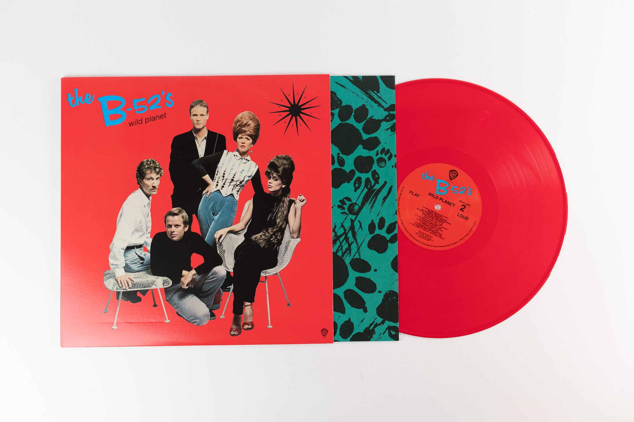 The B-52's - Wild Planet on Warner Bros. Limited Red Vinyl Reissue