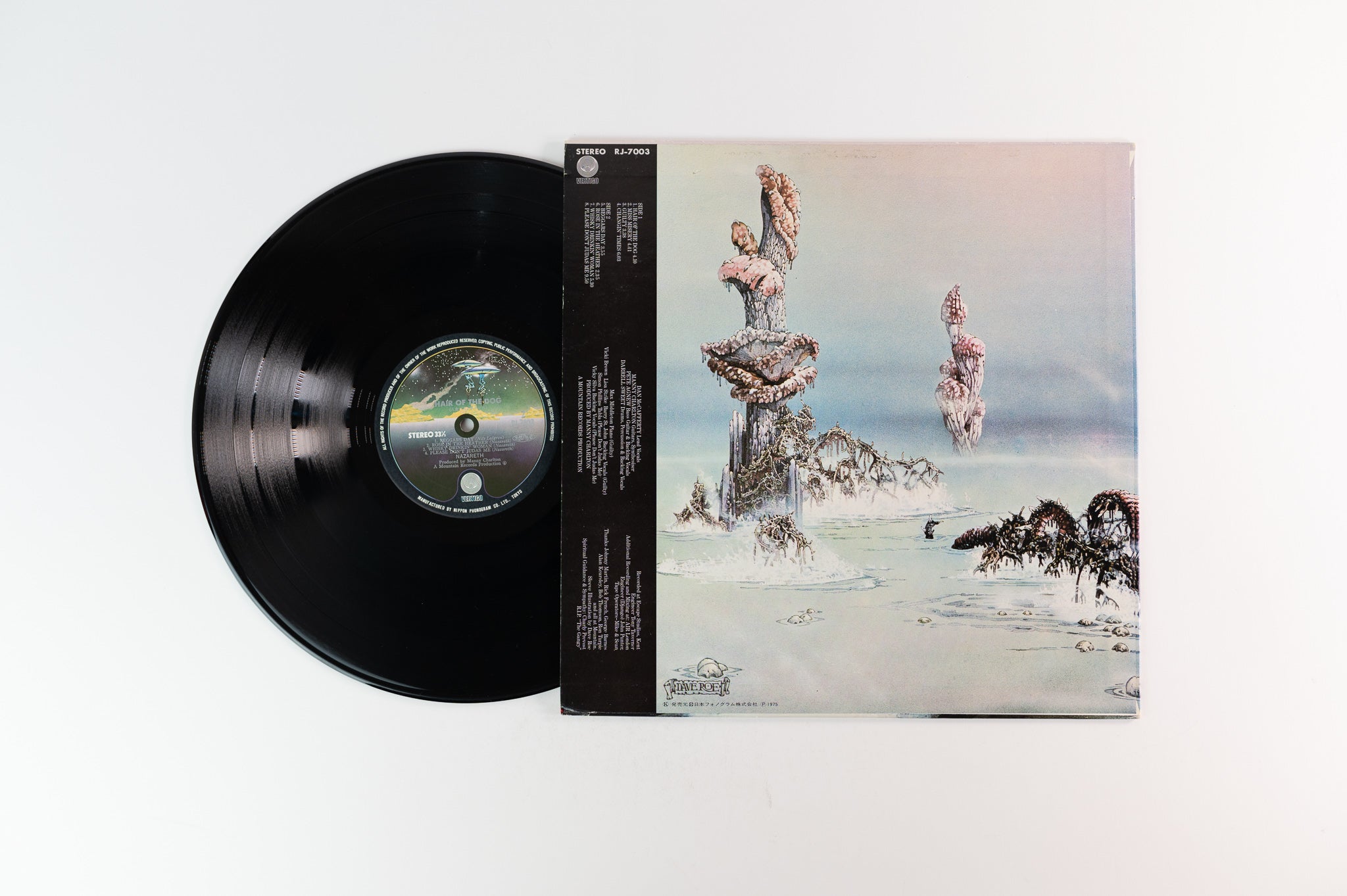 Nazareth - Hair Of The Dog on Vertigo Japanese Pressing