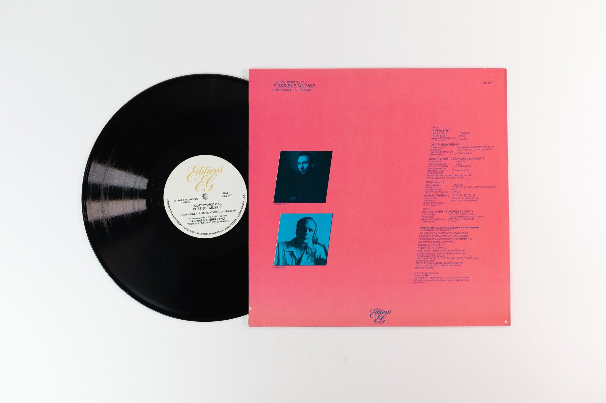 Jon Hassell - Fourth World Vol. 1 - Possible Musics on Editions EG