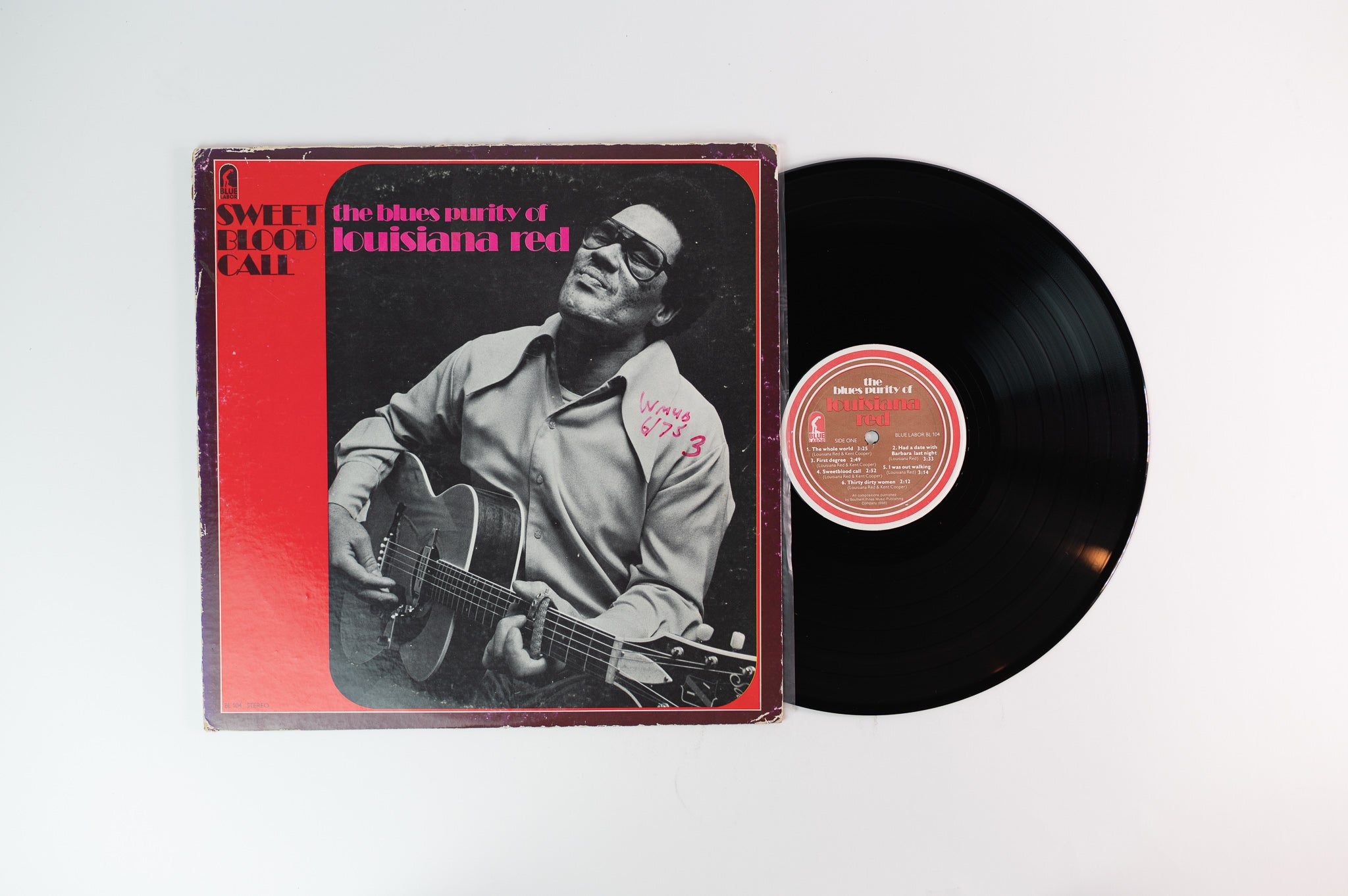 Louisiana Red - The Blues Purity Of Louisiana Red Volume 1: Sweet Blood Call on Blue Labor