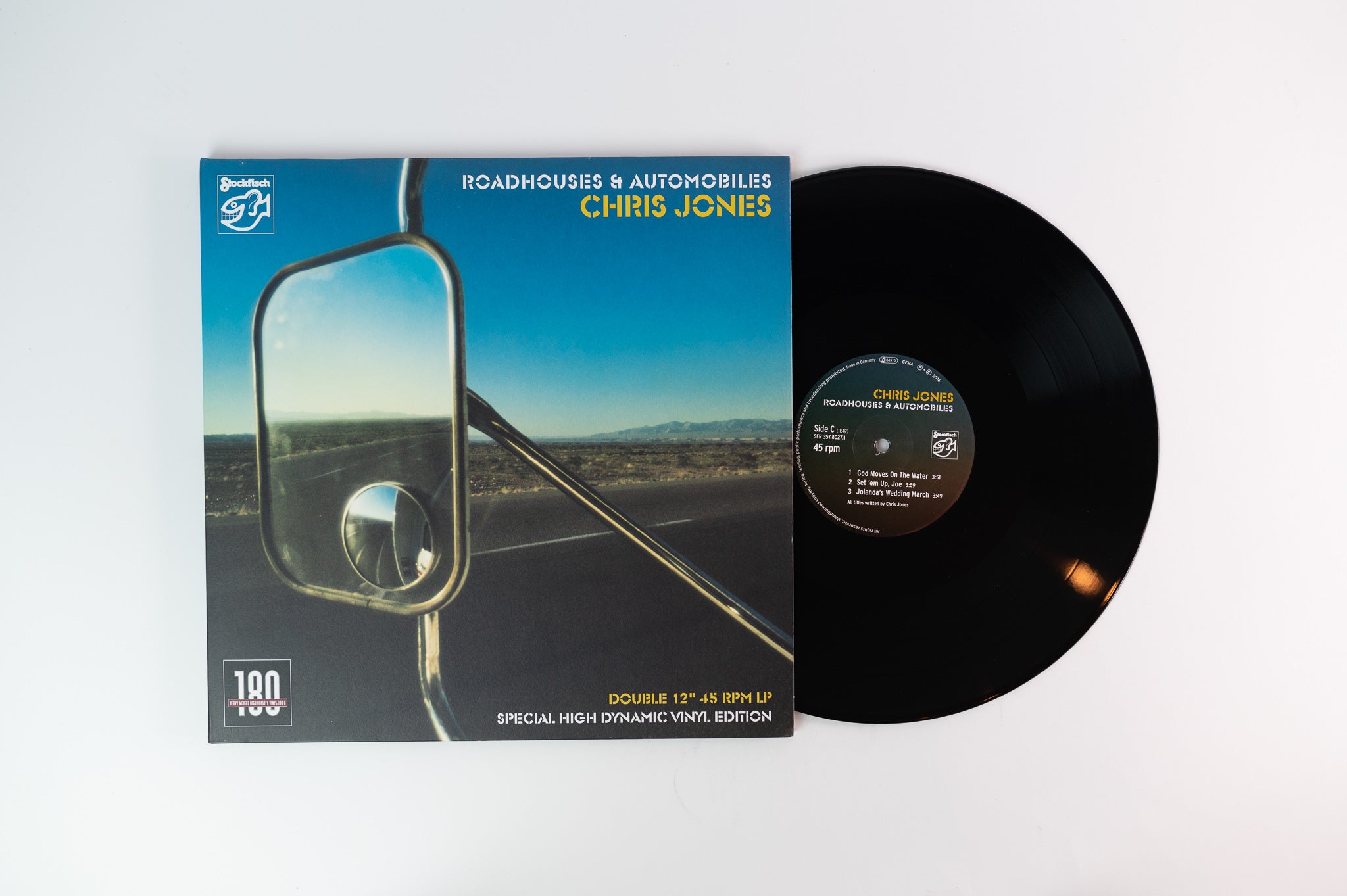 Chris Jones - Roadhouses & Automobiles on Stockfish German Pressing 180 Gram