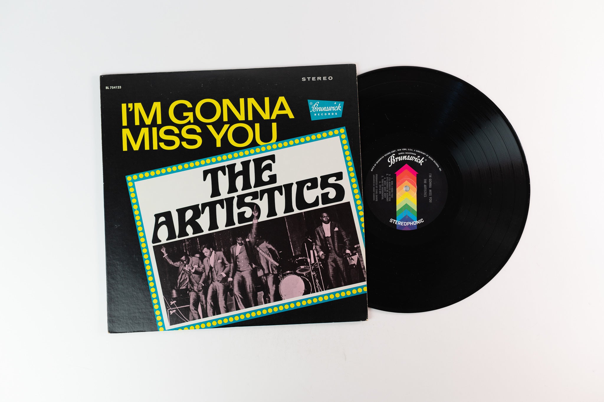 The Artistics - I'm Gonna Miss You on Brunswick