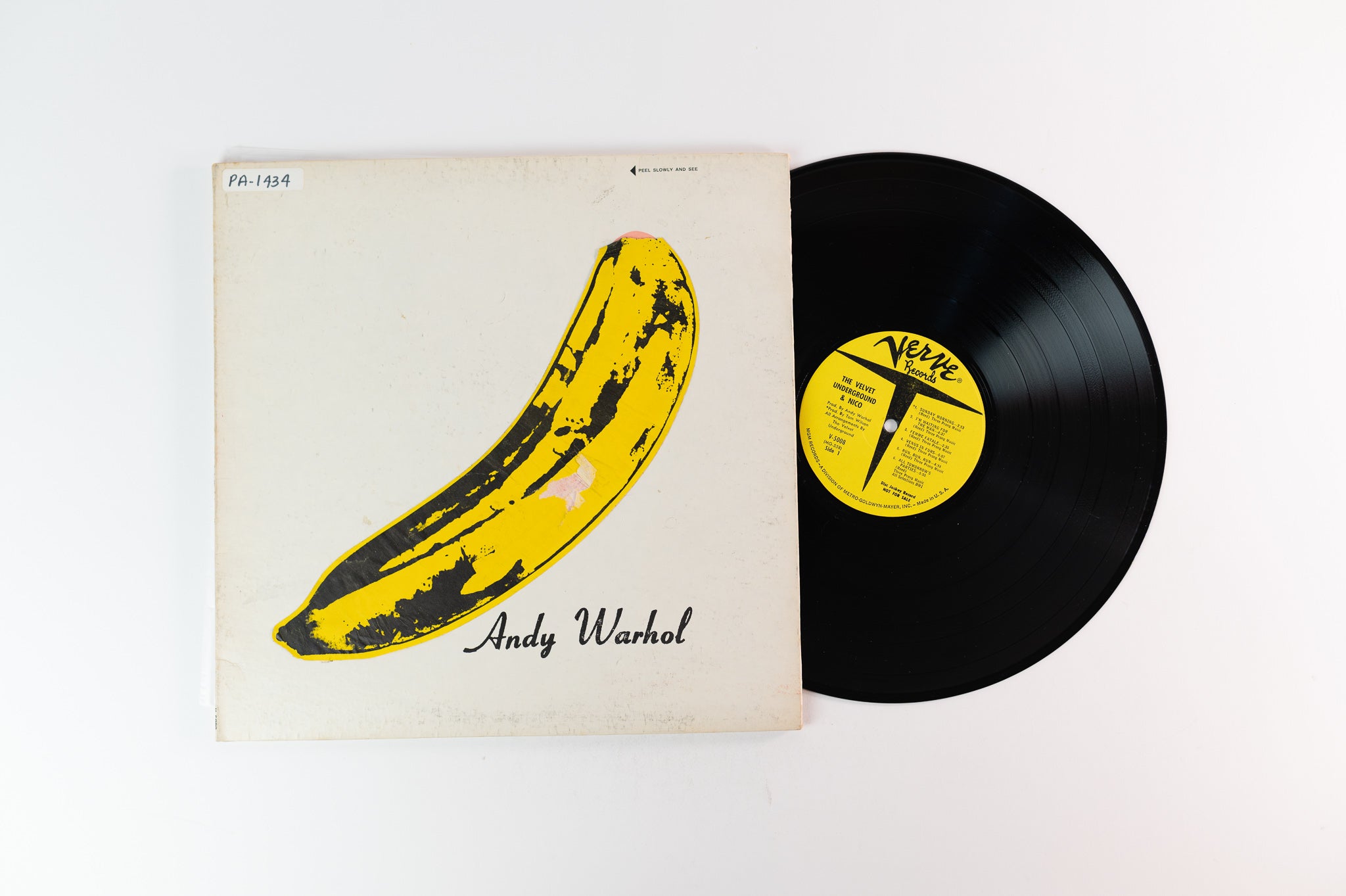 The Velvet Underground - The Velvet Underground & Nico on Verve Mono Promo Torso Cover