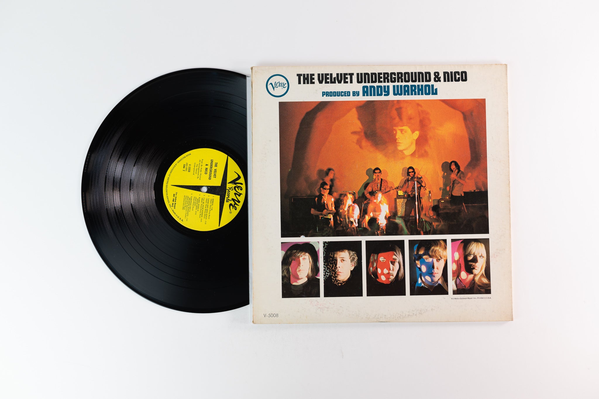The Velvet Underground - The Velvet Underground & Nico on Verve Mono Promo Torso Cover