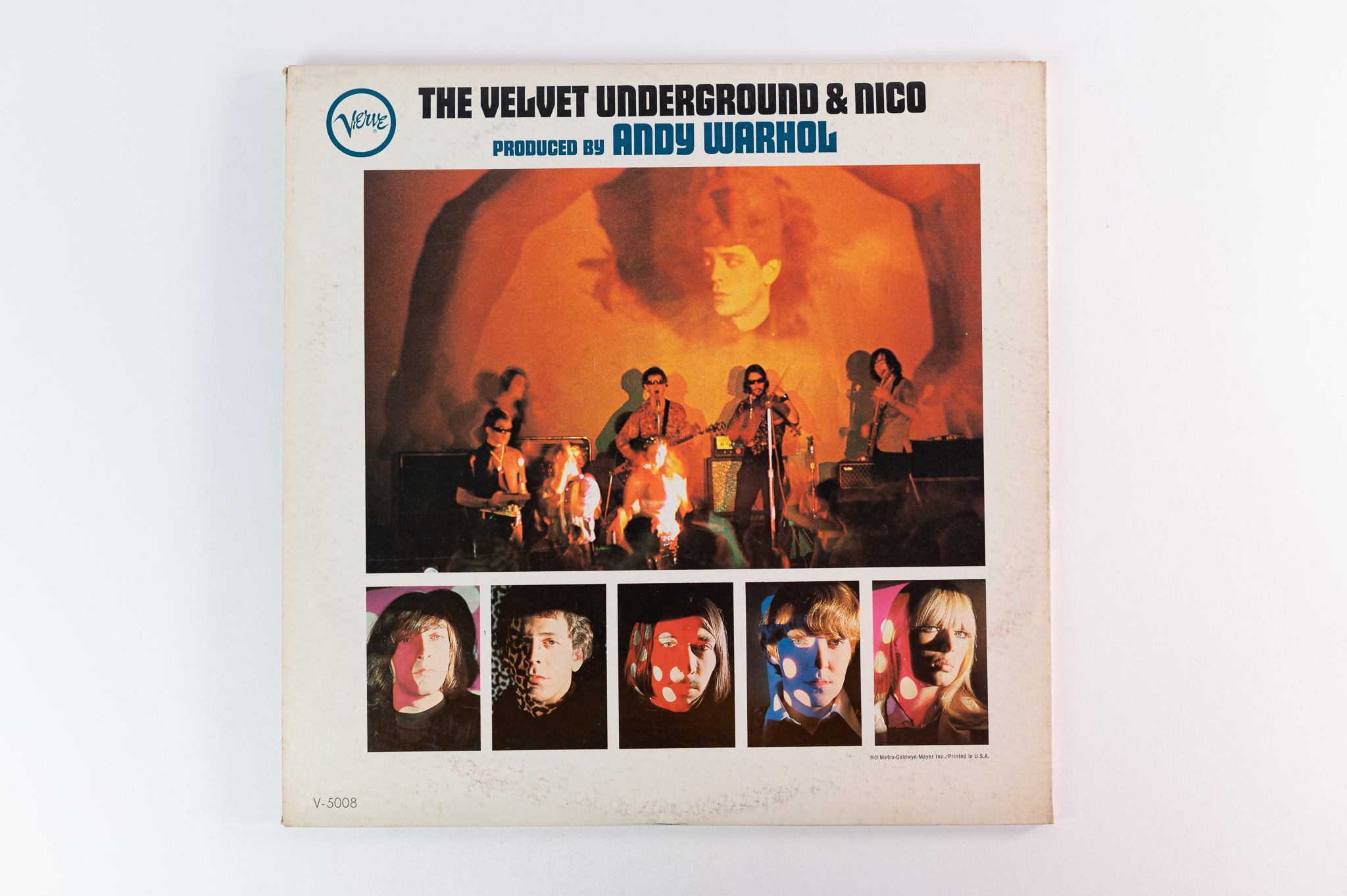 The Velvet Underground - The Velvet Underground & Nico on Verve Mono Promo Torso Cover