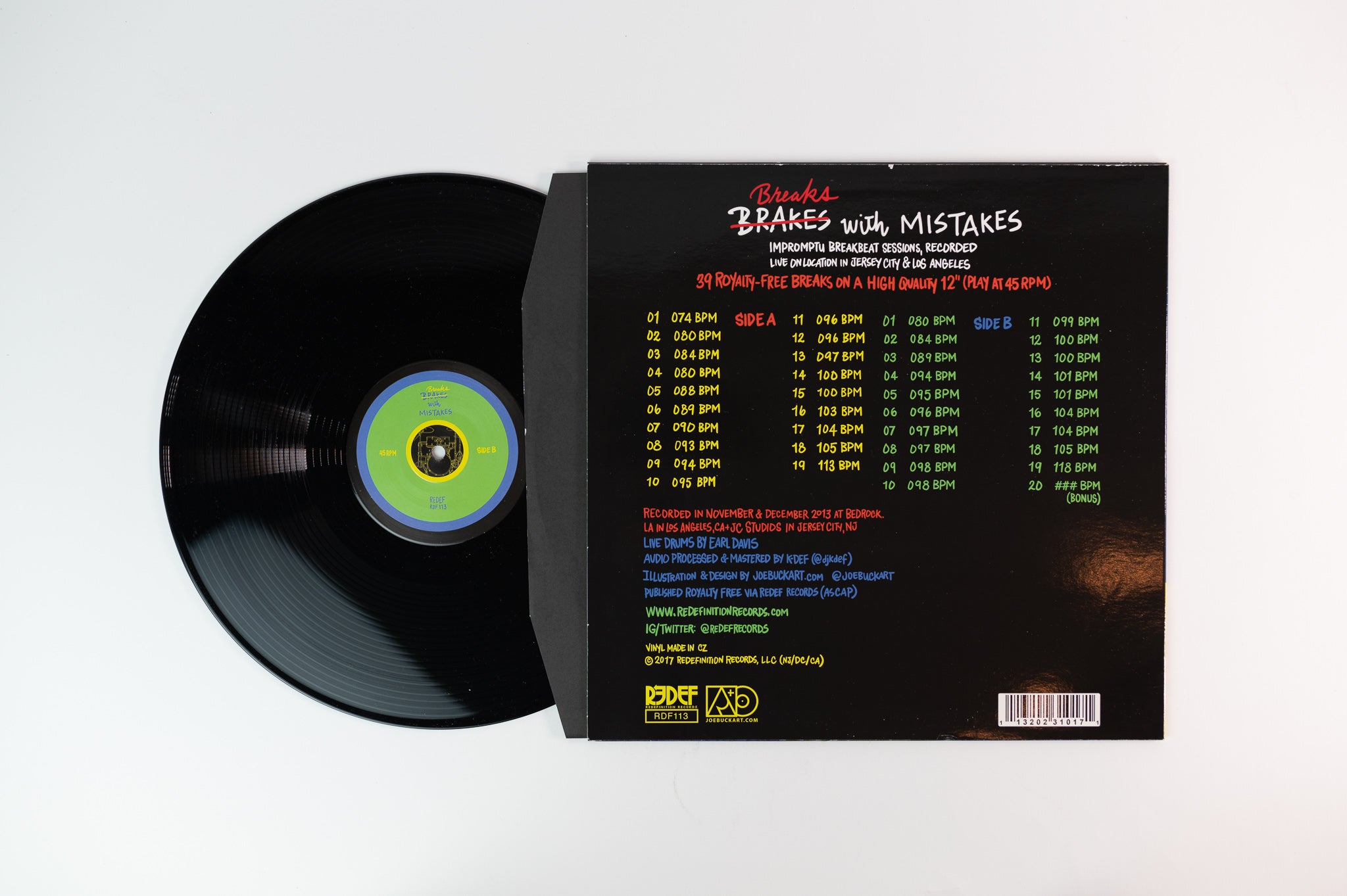 Earl Davis - Breaks With Mistakes on Redefinition