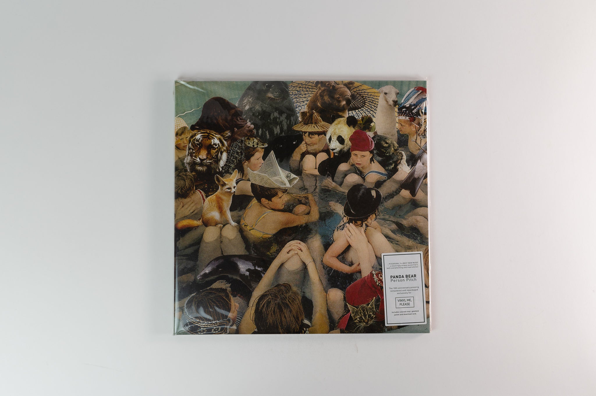 Panda Bear - Person Pitch on My Animal Home Vinyl Me Please Blue / White Reissue