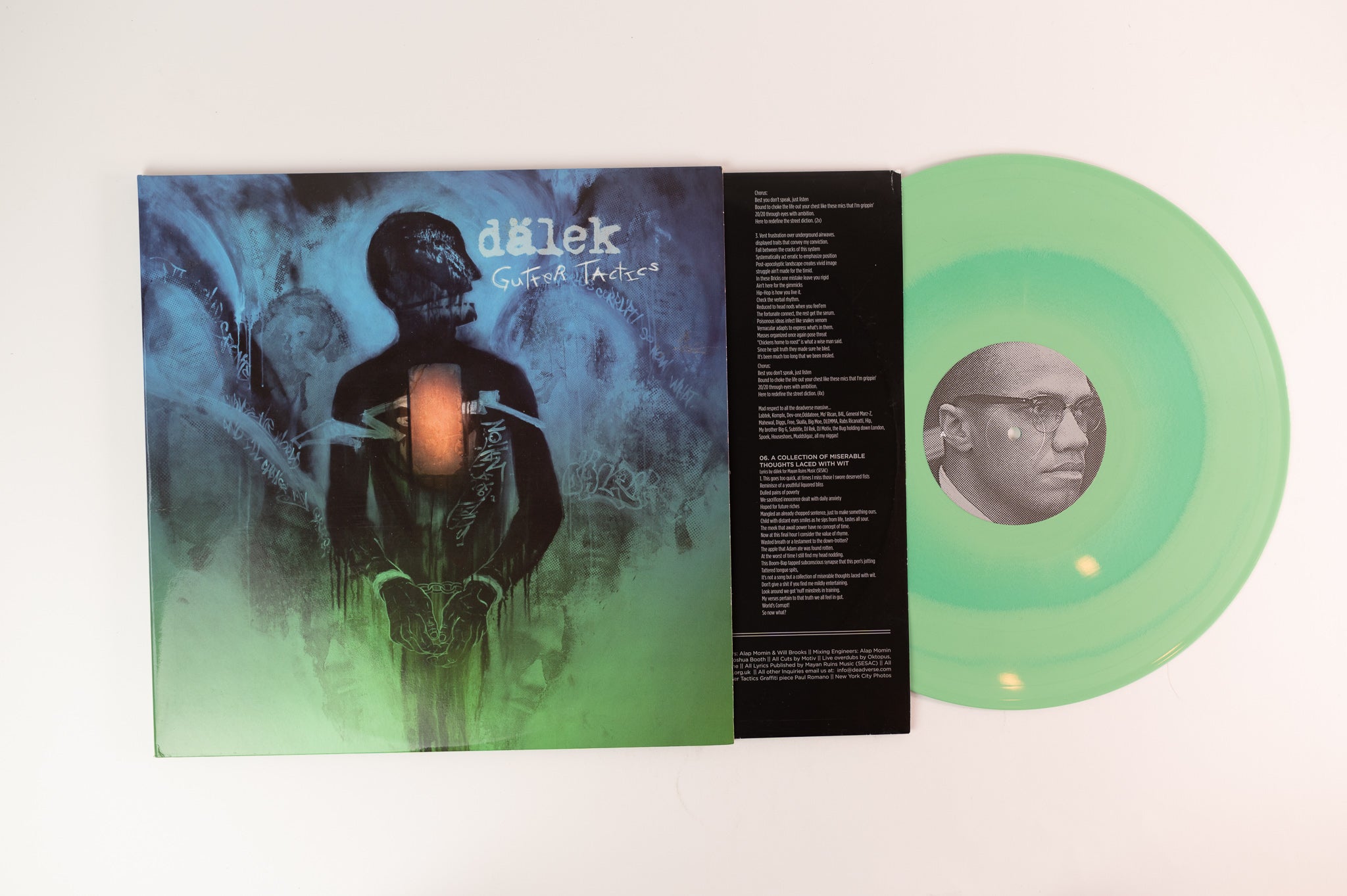 Dalek - Gutter Tactics on Ernest Jenning Limited Blue and Green Vinyl