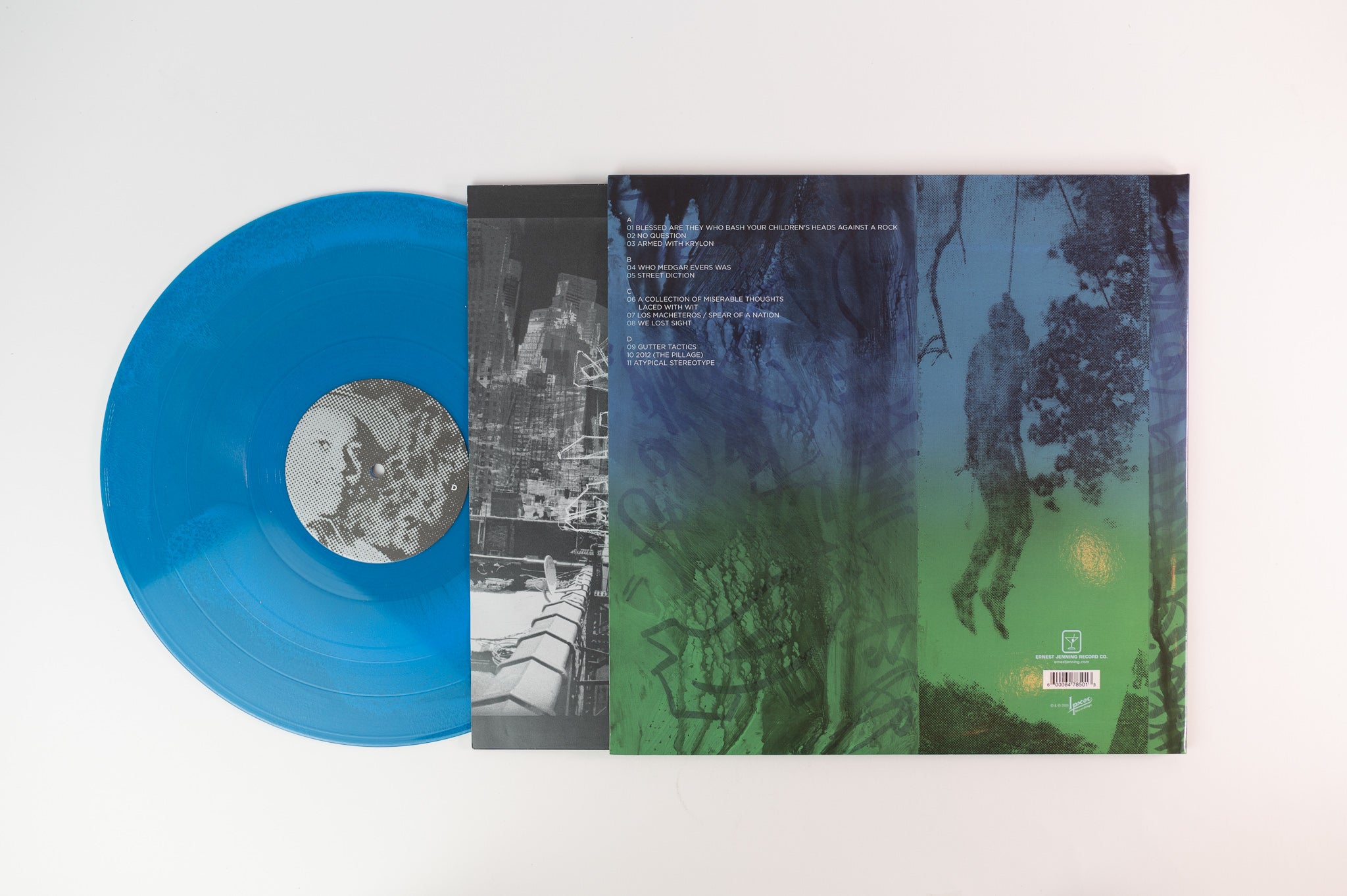 Dalek - Gutter Tactics on Ernest Jenning Limited Blue and Green Vinyl