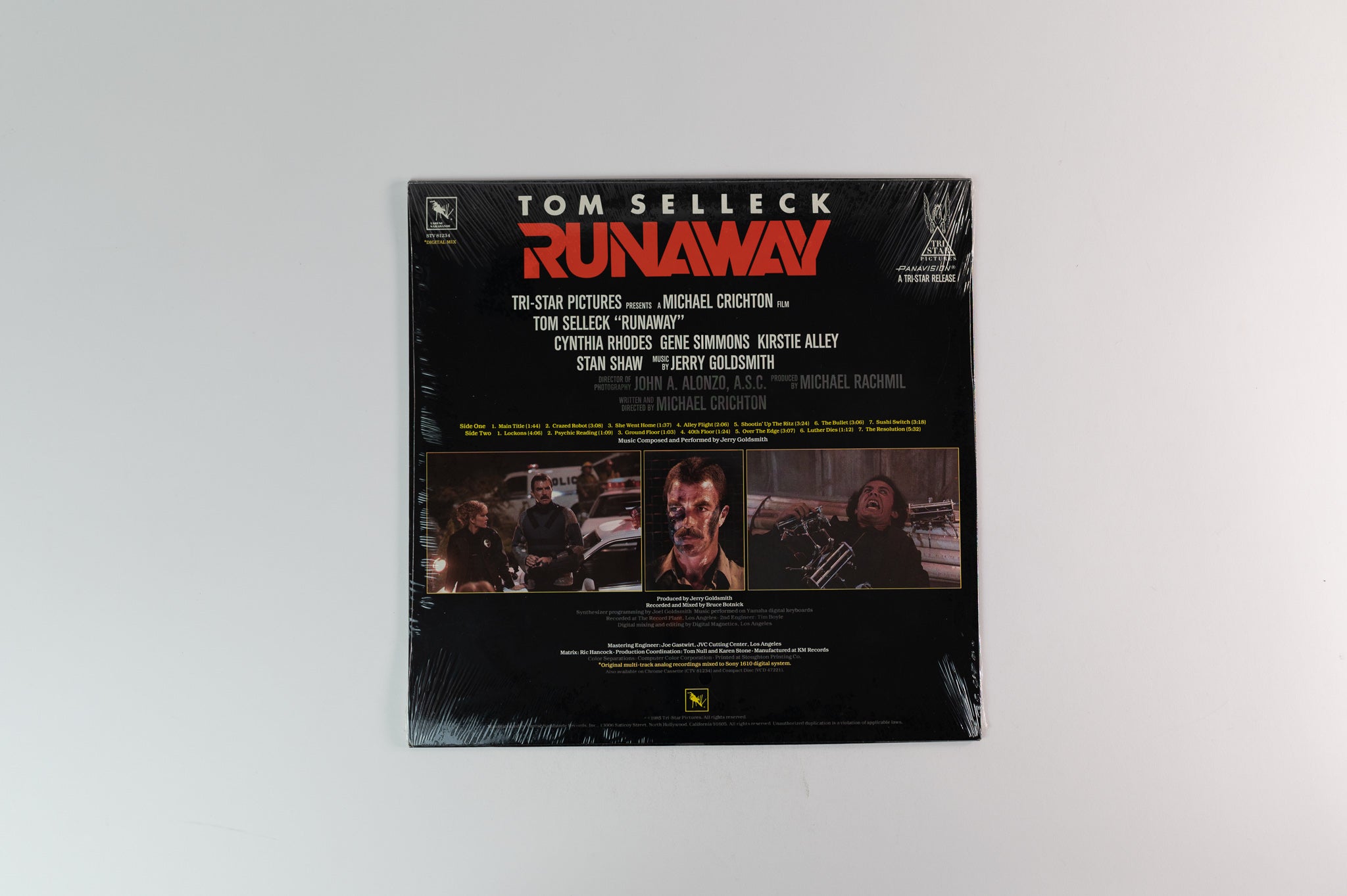 Jerry Goldsmith - Runaway (Original Motion Picture Soundtrack) on Varese Sarabande Sealed