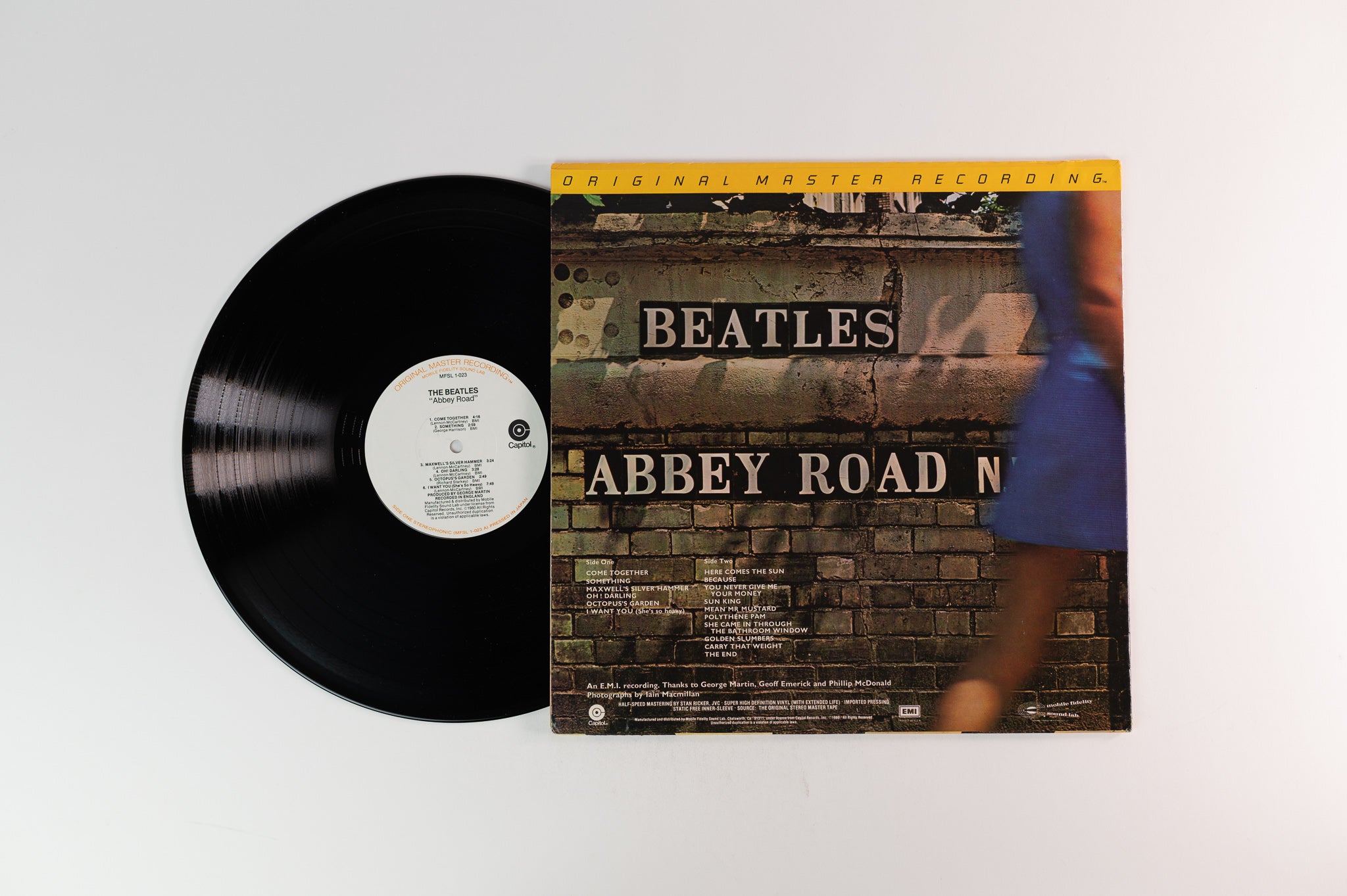 The Beatles - Abbey Road on Capitol Mobile Fidelity Sound Lab Reissue