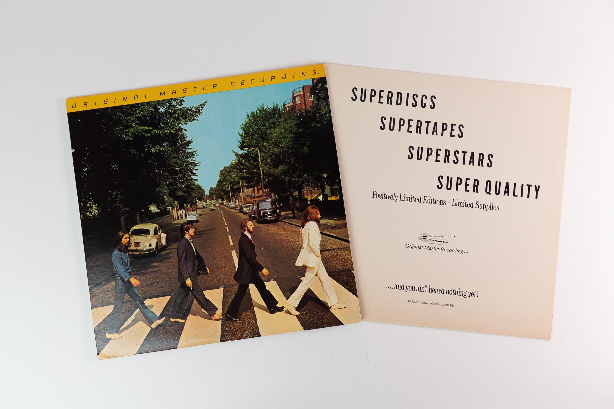 The Beatles - Abbey Road on Capitol Mobile Fidelity Sound Lab Reissue