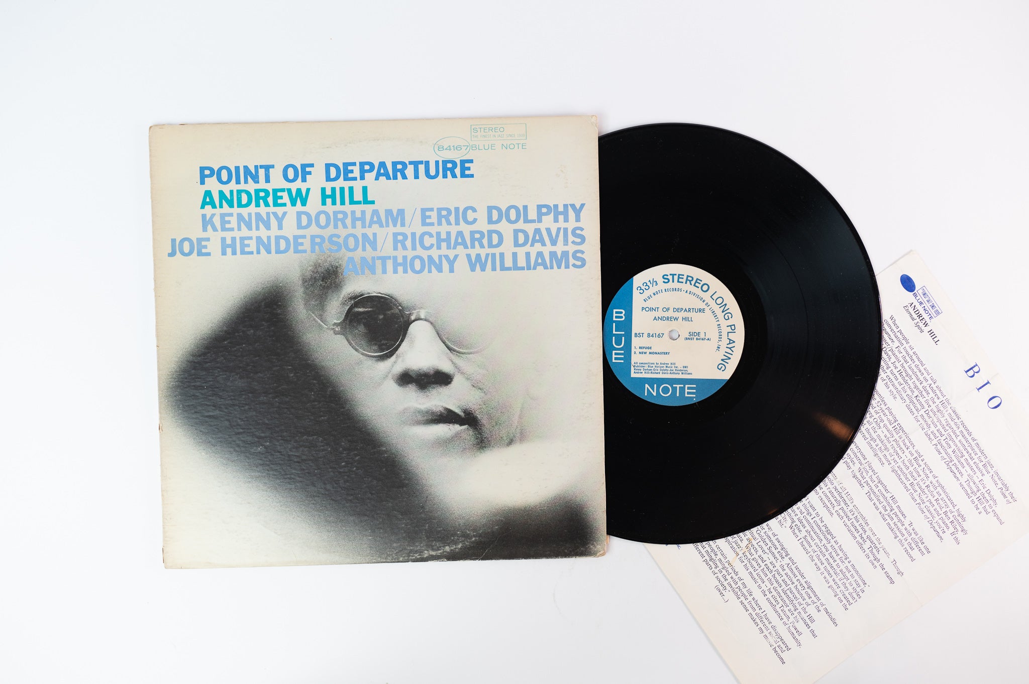 Andrew Hill - Point Of Departure on Blue Note BST 84167 Liberty