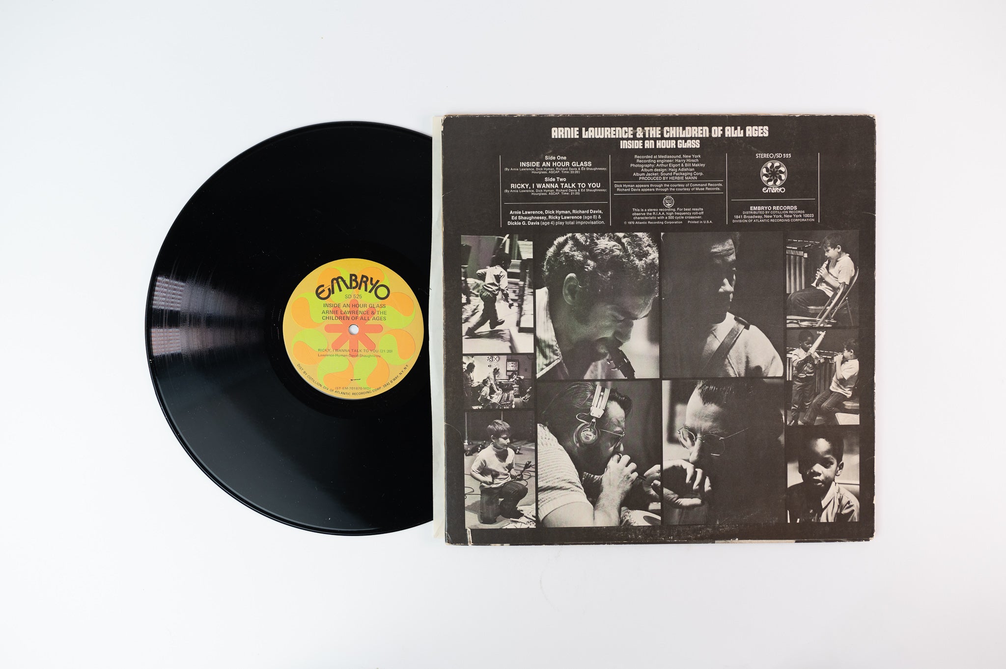 Arnie Lawrence - Inside An Hour Glass on Embryo