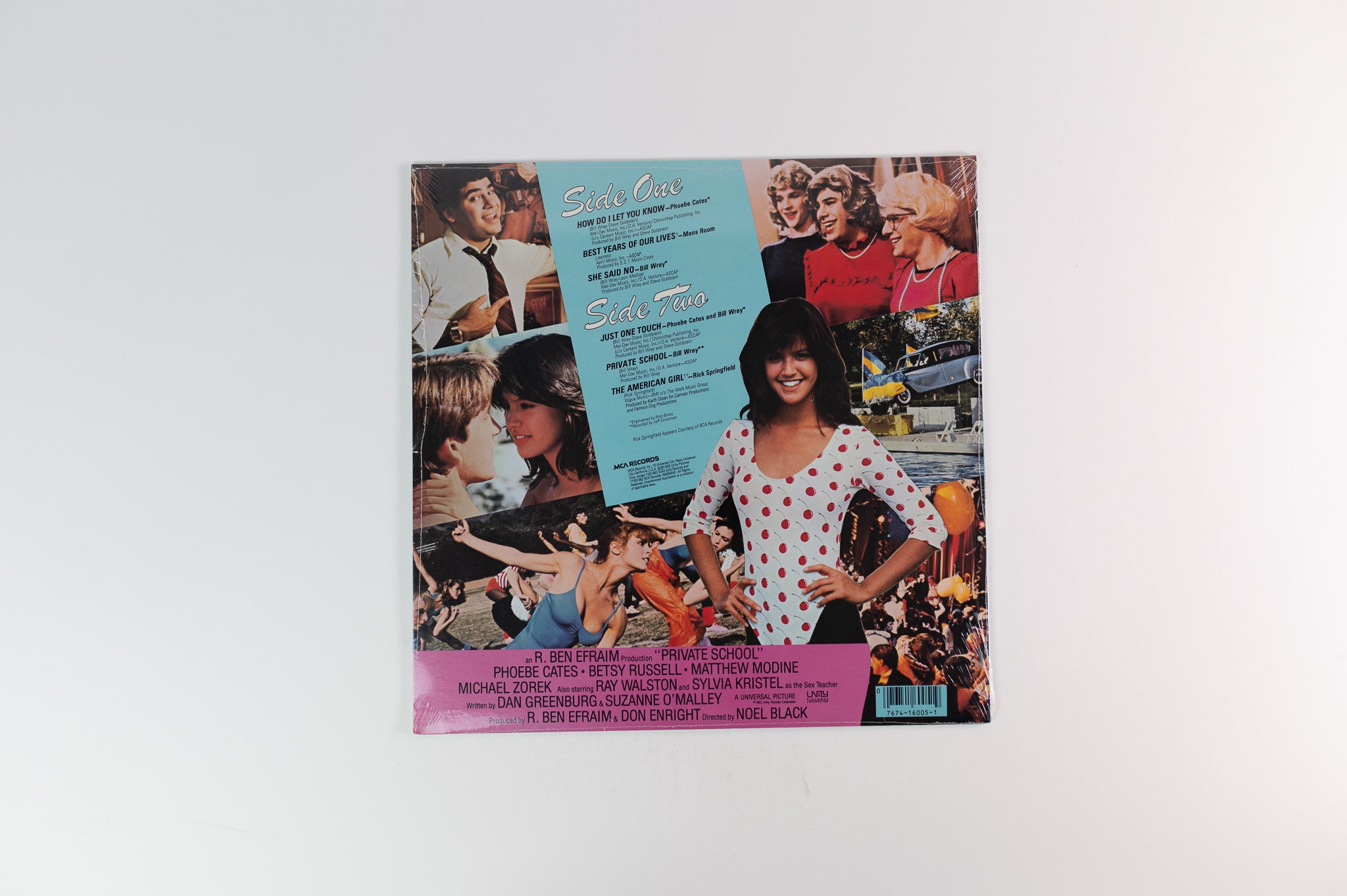 Various - Private School (Music From The Original Motion Picture Soundtrack) on MCA Sealed