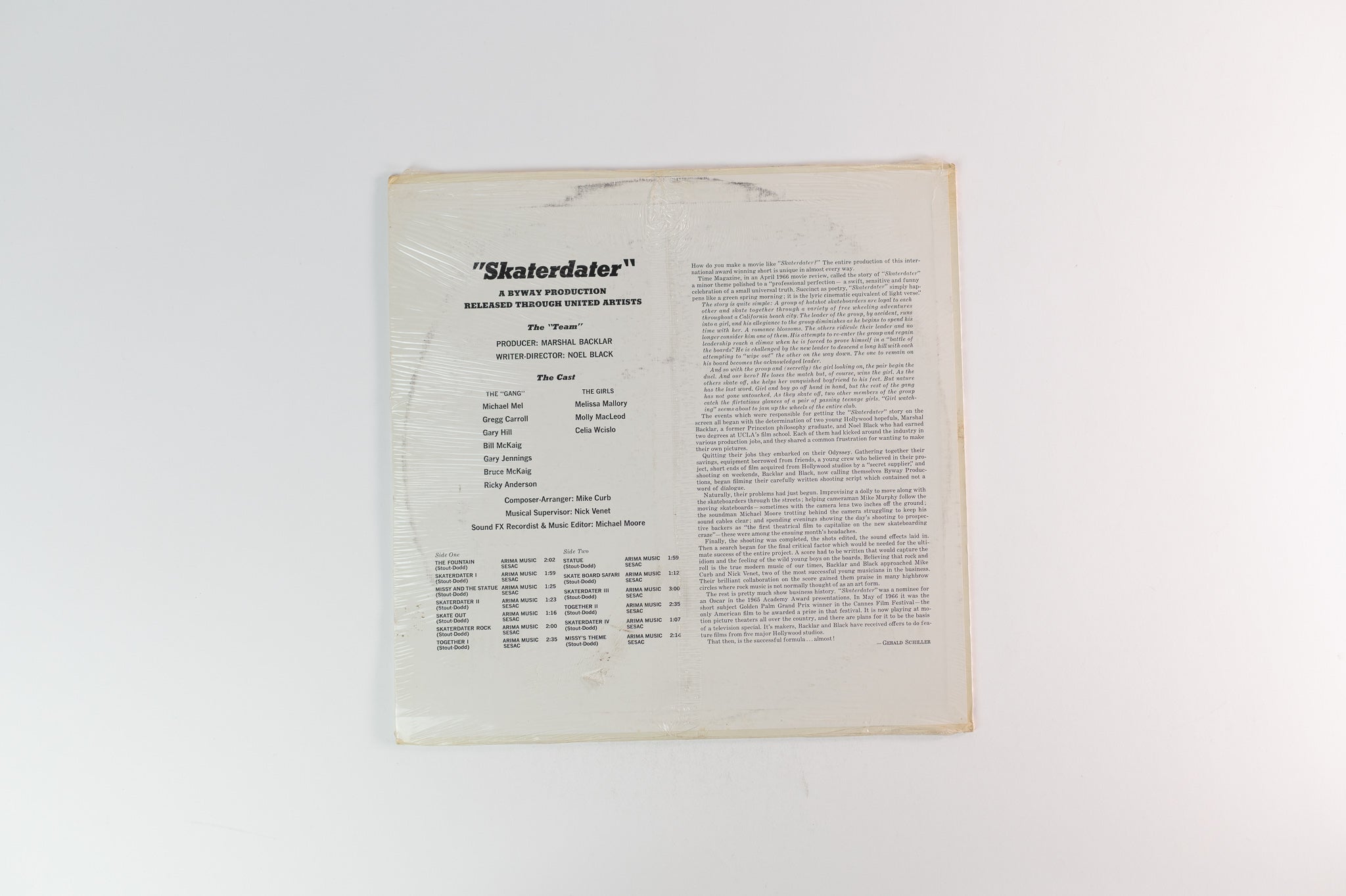 Davie Allan & The Arrows - Skaterdater (Soundtrack From The Motion Picture) on Mira Sealed