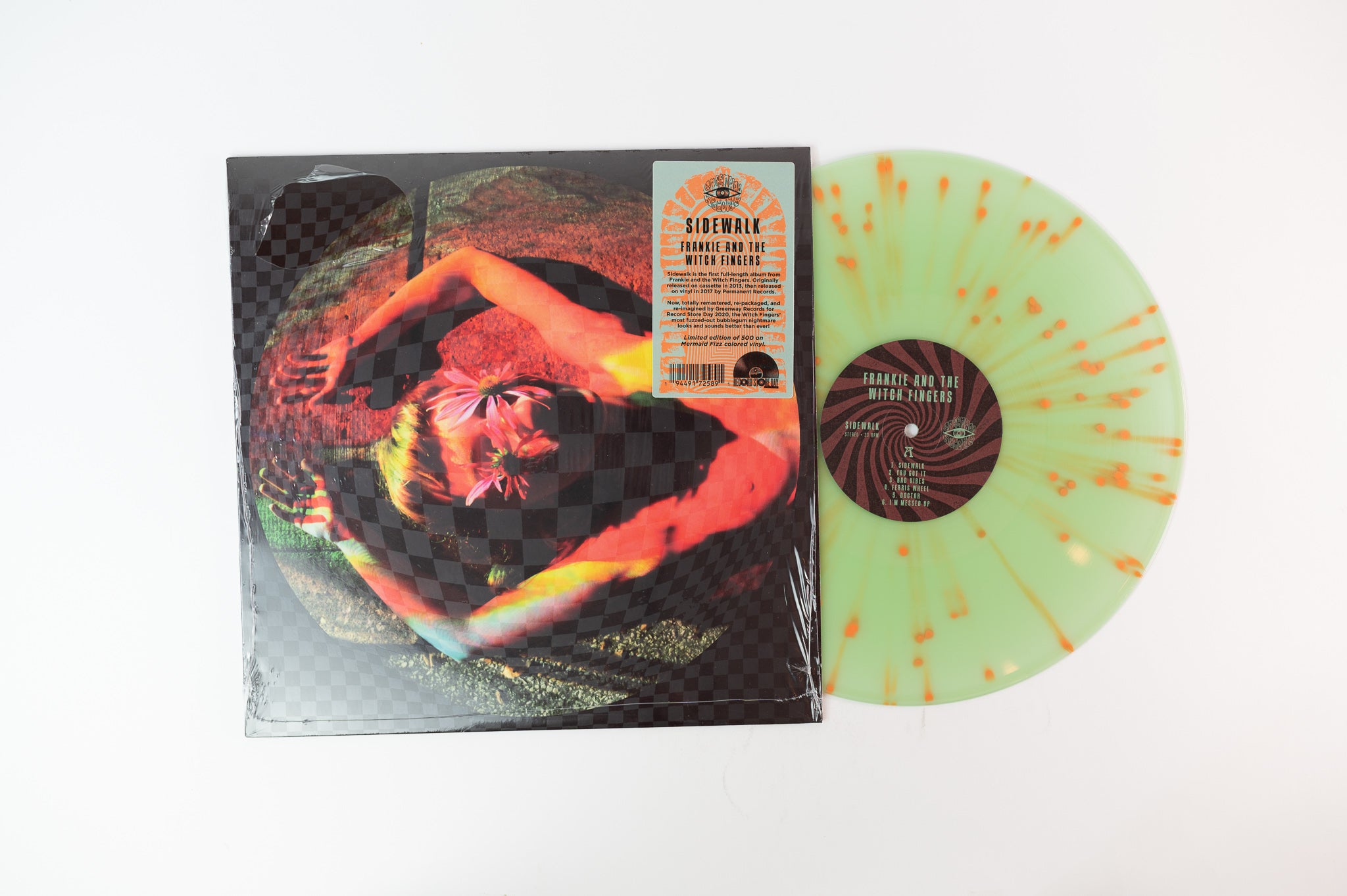 Frankie And The Witch Fingers - Sidewalk on Greenway Limited RSD 2020 Mermaid Fizz Splatter
