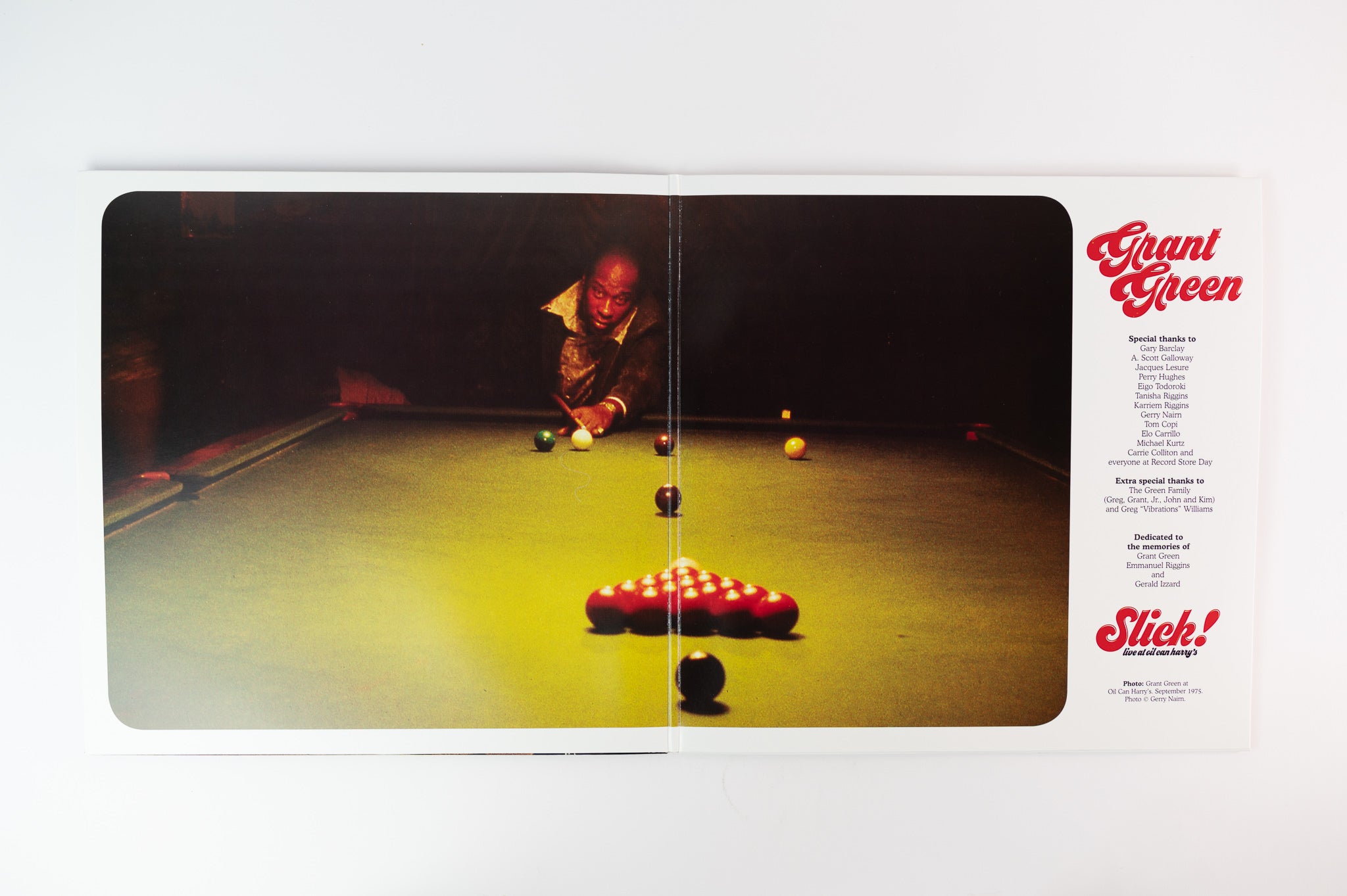 Grant Green - Slick! - Live at Oil Can Harry’s on Resonance Limited Numbered