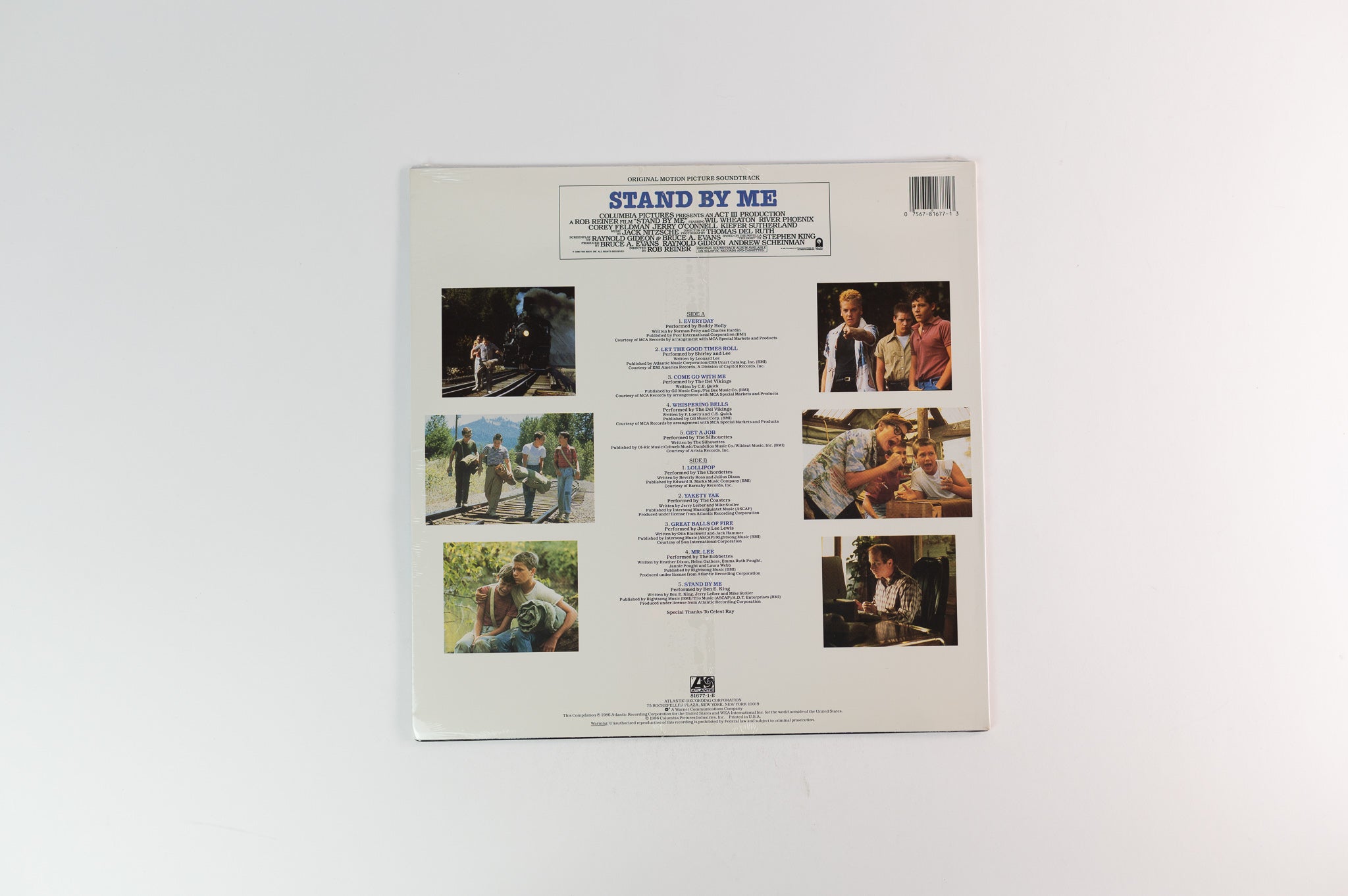 Various - Stand By Me (Original Motion Picture Soundtrack) on Atlantic Sealed