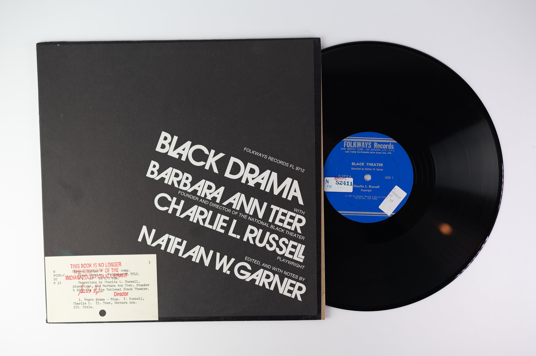 Barbara Ann Teer / Charlie L. Russell - Black Drama on Folkways