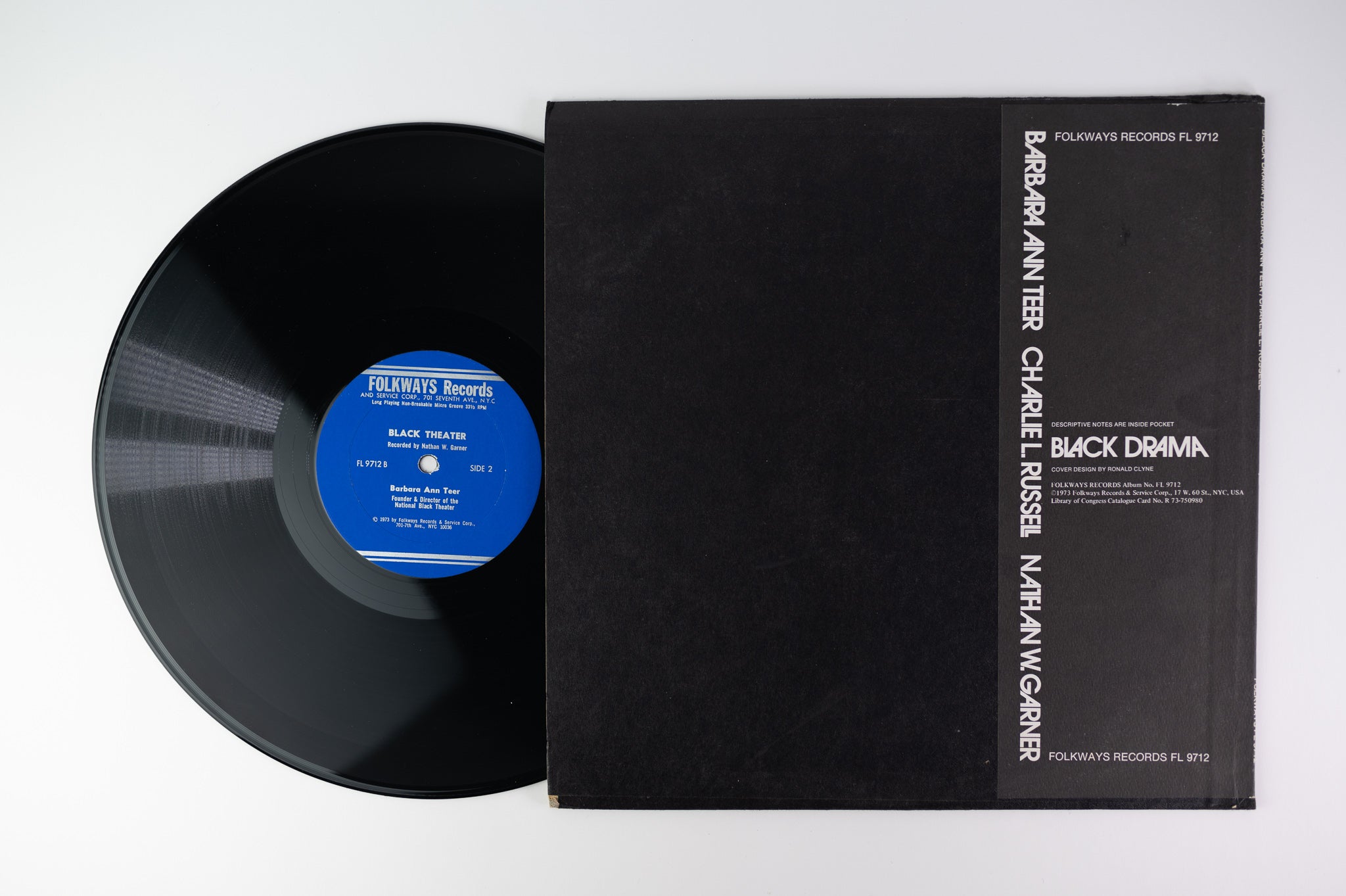 Barbara Ann Teer / Charlie L. Russell - Black Drama on Folkways