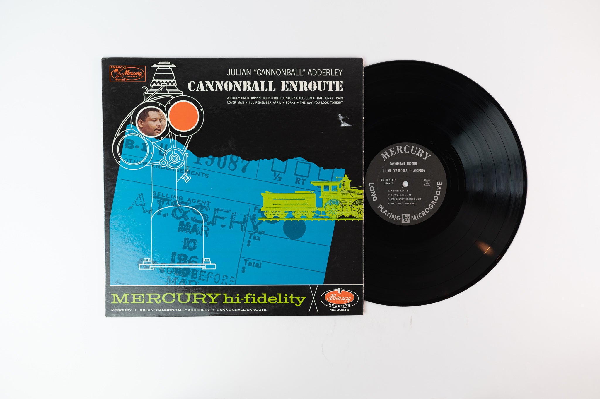 Cannonball Adderley - Cannonball Enroute on Mercury MG 20616 Mono