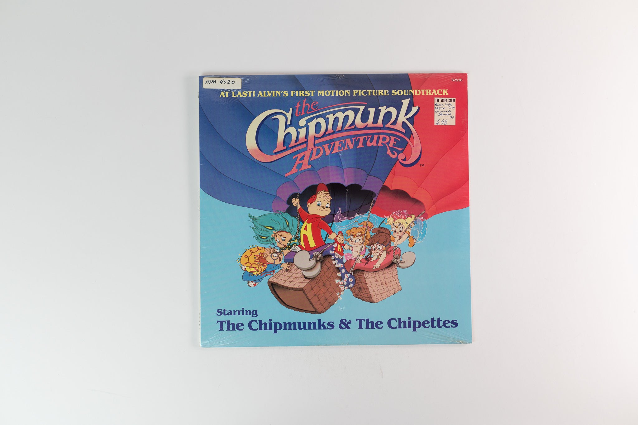The Chipmunks - The Chipmunk Adventure (Motion Picture Soundtrack) on Buena Vista Sealed