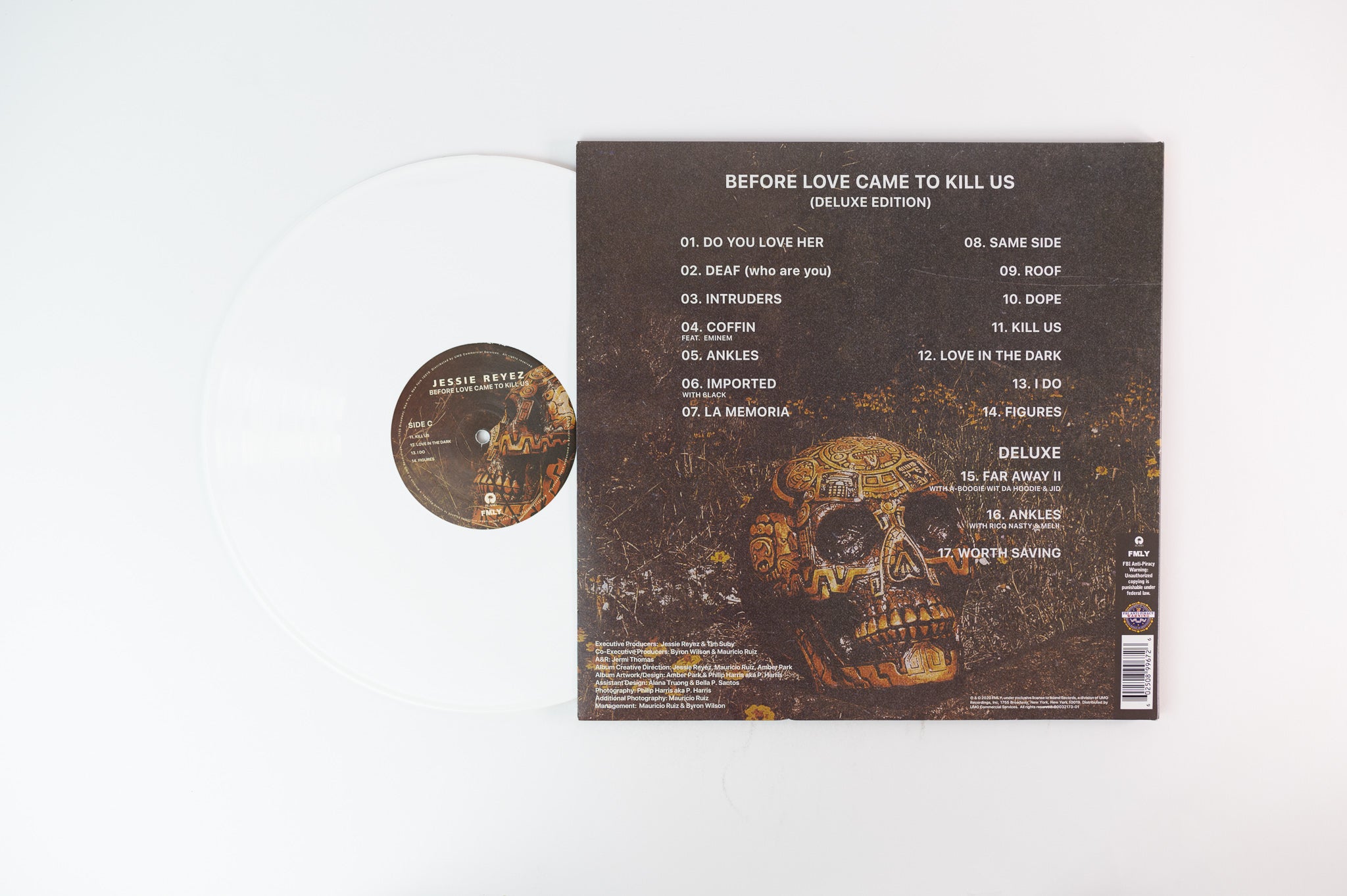 Jessie Reyez - Before Love Came To Kill Us on FMLY Deluxe Edition White Vinyl