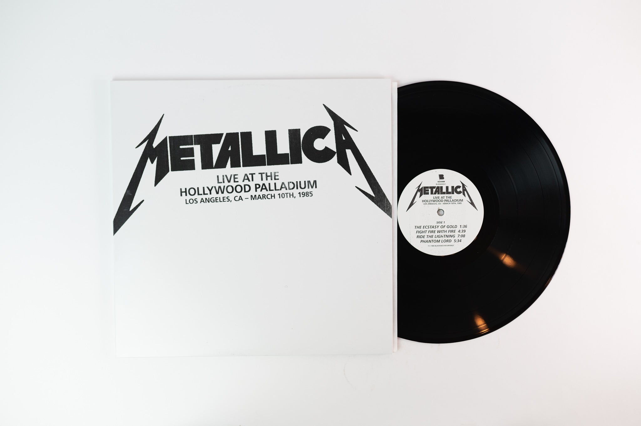 Metallica - Ride The Lightning on Blackened Limited Numbered Deluxe Edition Reissue Box Set