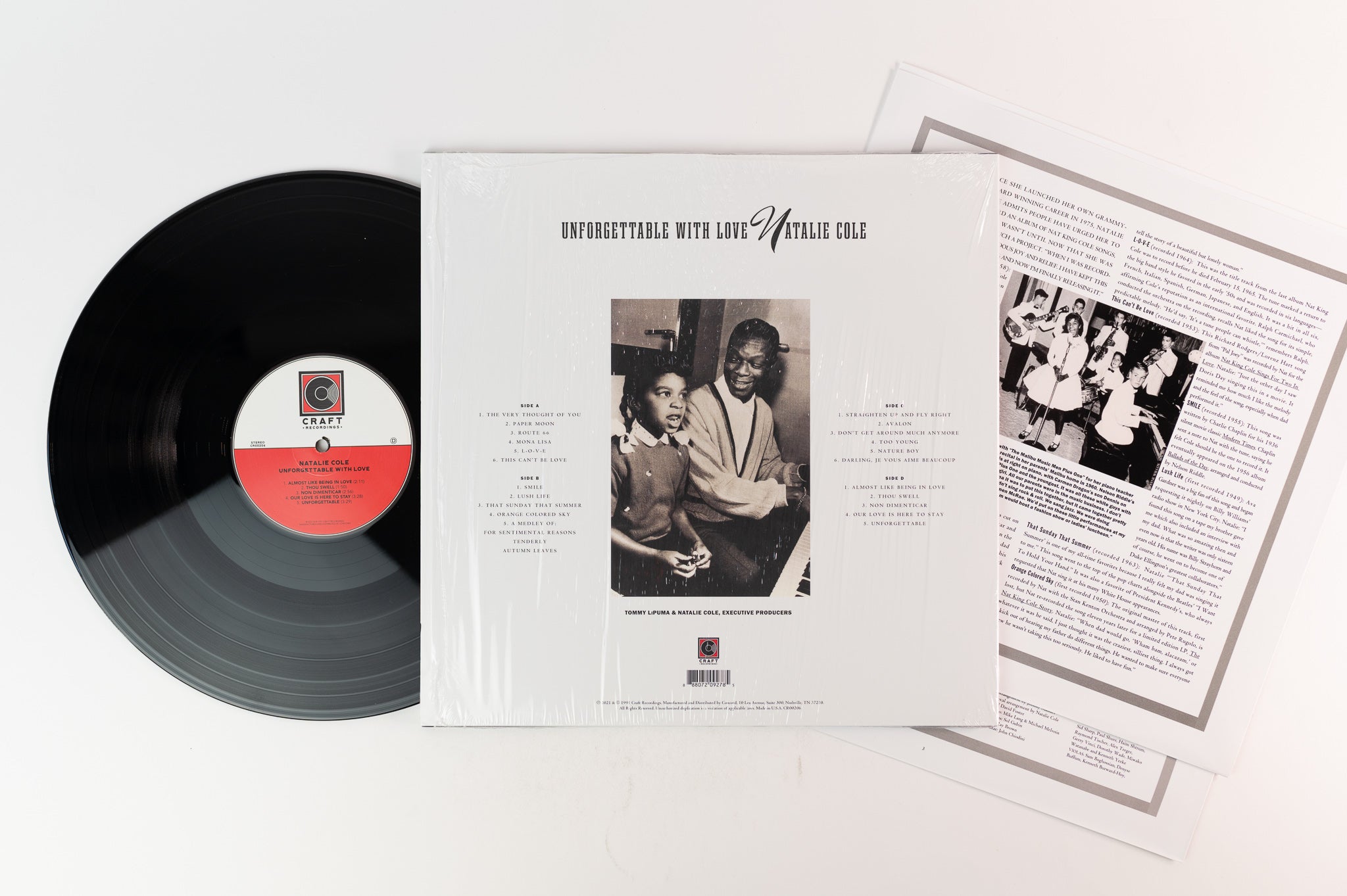 Natalie Cole - Unforgettable With Love on Craft Recordings 180 Gram Remastered Reissue