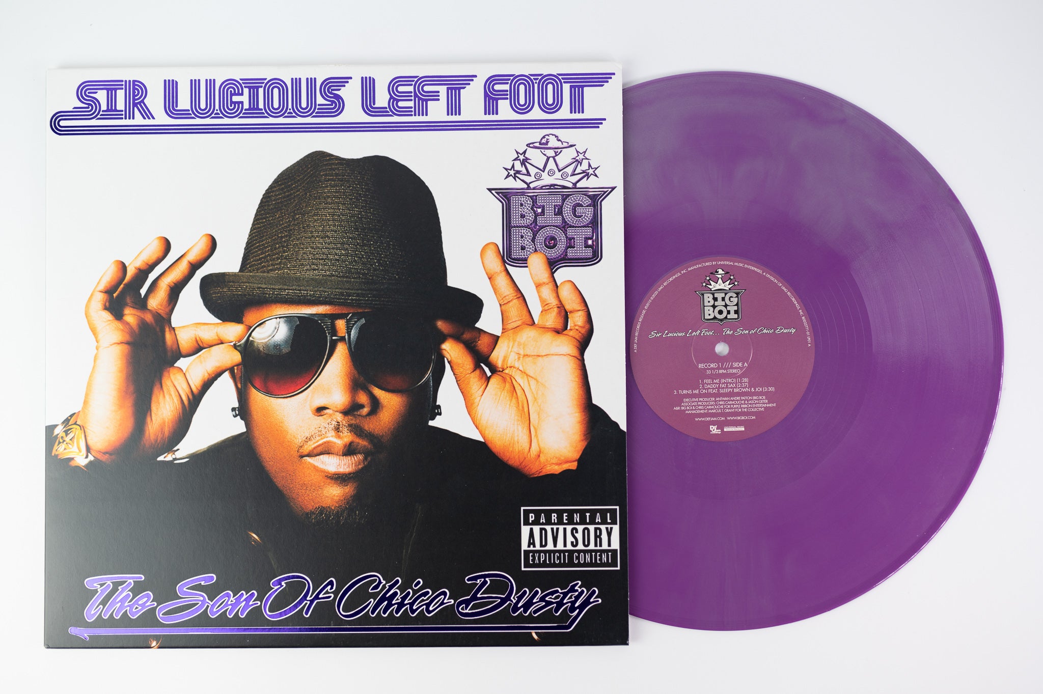 Big Boi - Sir Lucious Left Foot The Son Of Chico Dusty - Vinyl Me Please Purple Vinyl