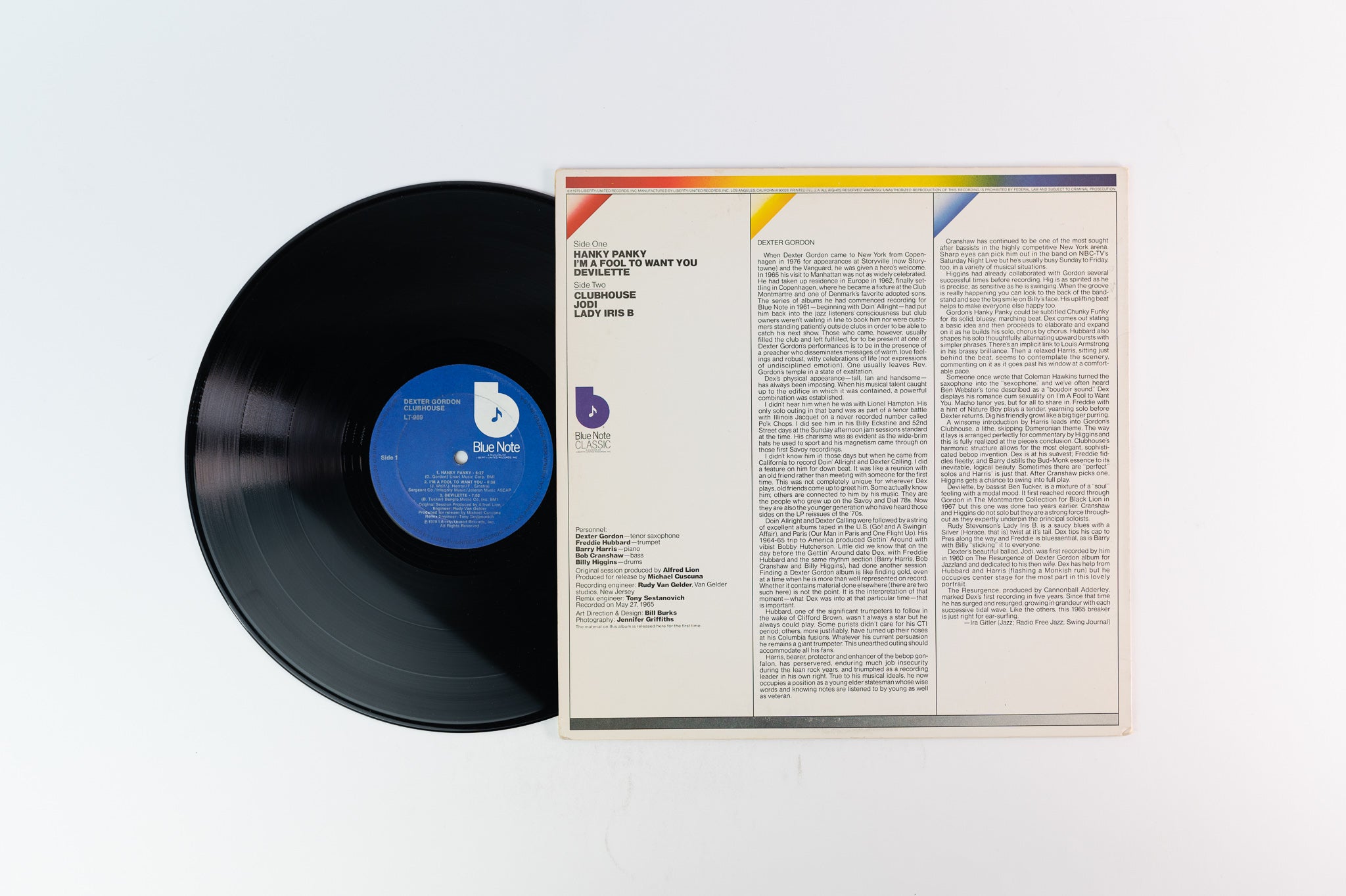 Dexter Gordon - Clubhouse on Blue Note