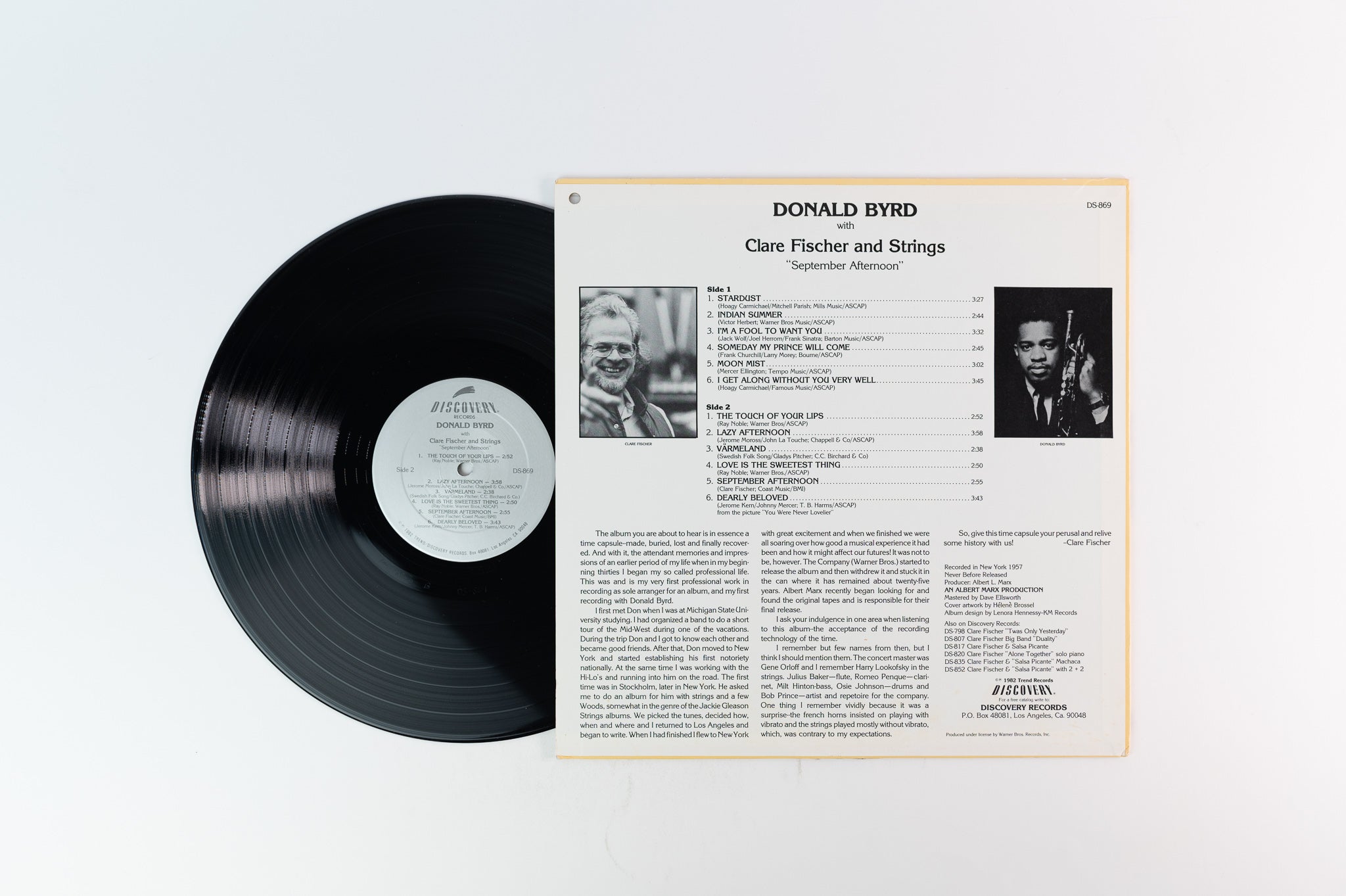 Donald Byrd - September Afternoon on Discovery