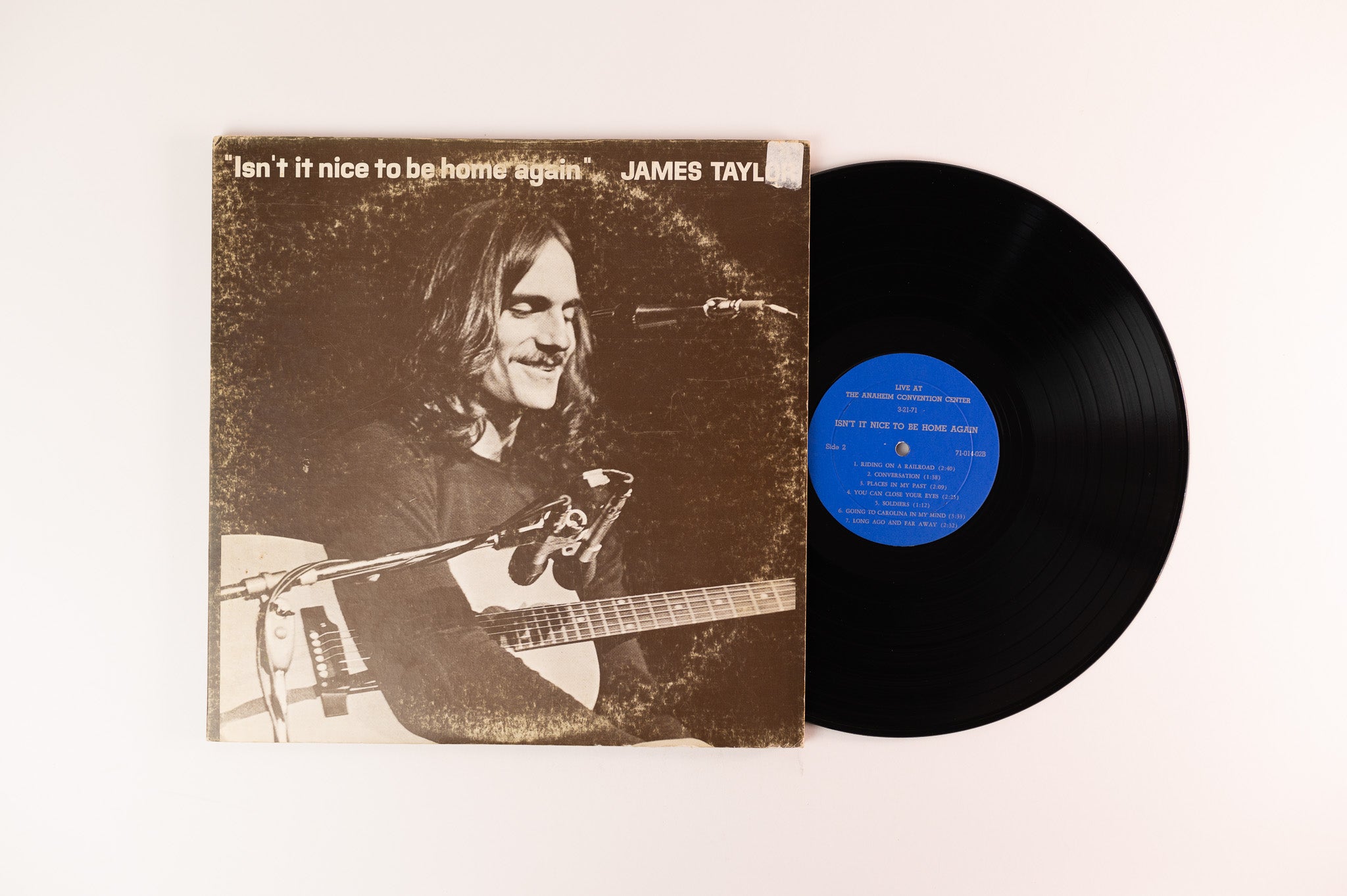 James Taylor - Isn't It Nice To Be Home Again Live Anaheim 3-21-71 Unofficial Release