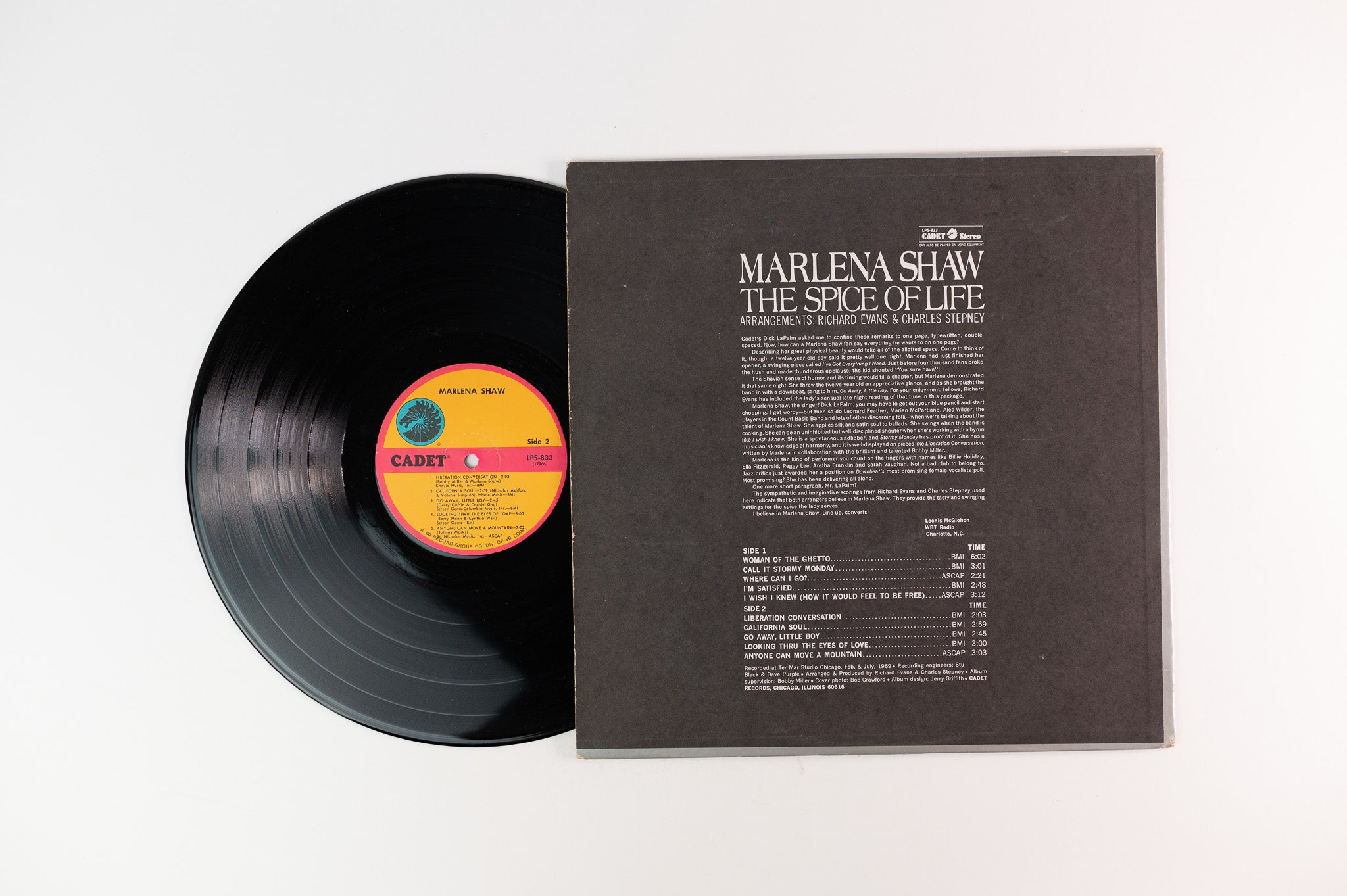 Marlena Shaw - The Spice Of Life on Cadet Reissue