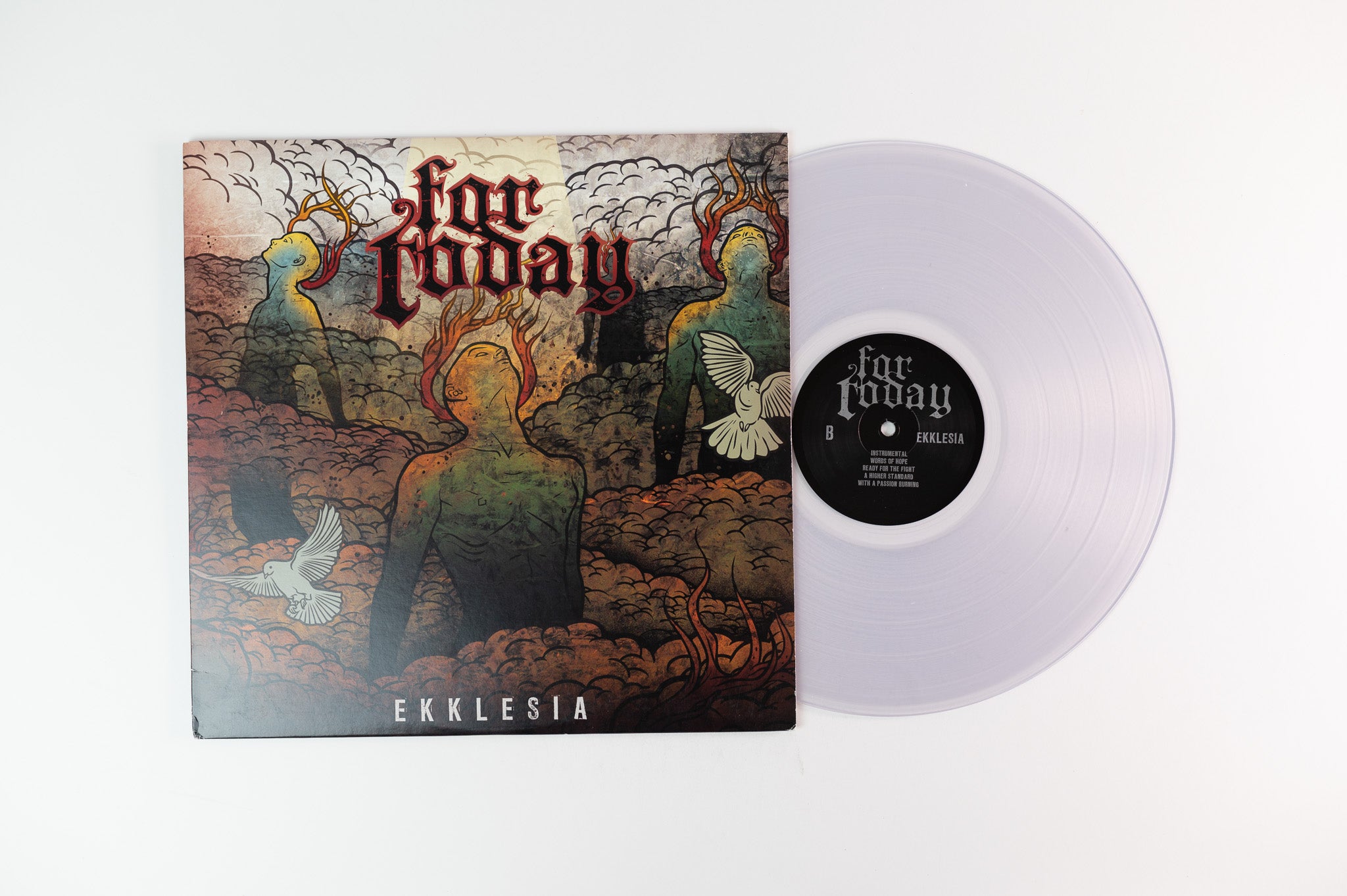 For Today - Ekklesia on Facedown Ltd Clear Vinyl