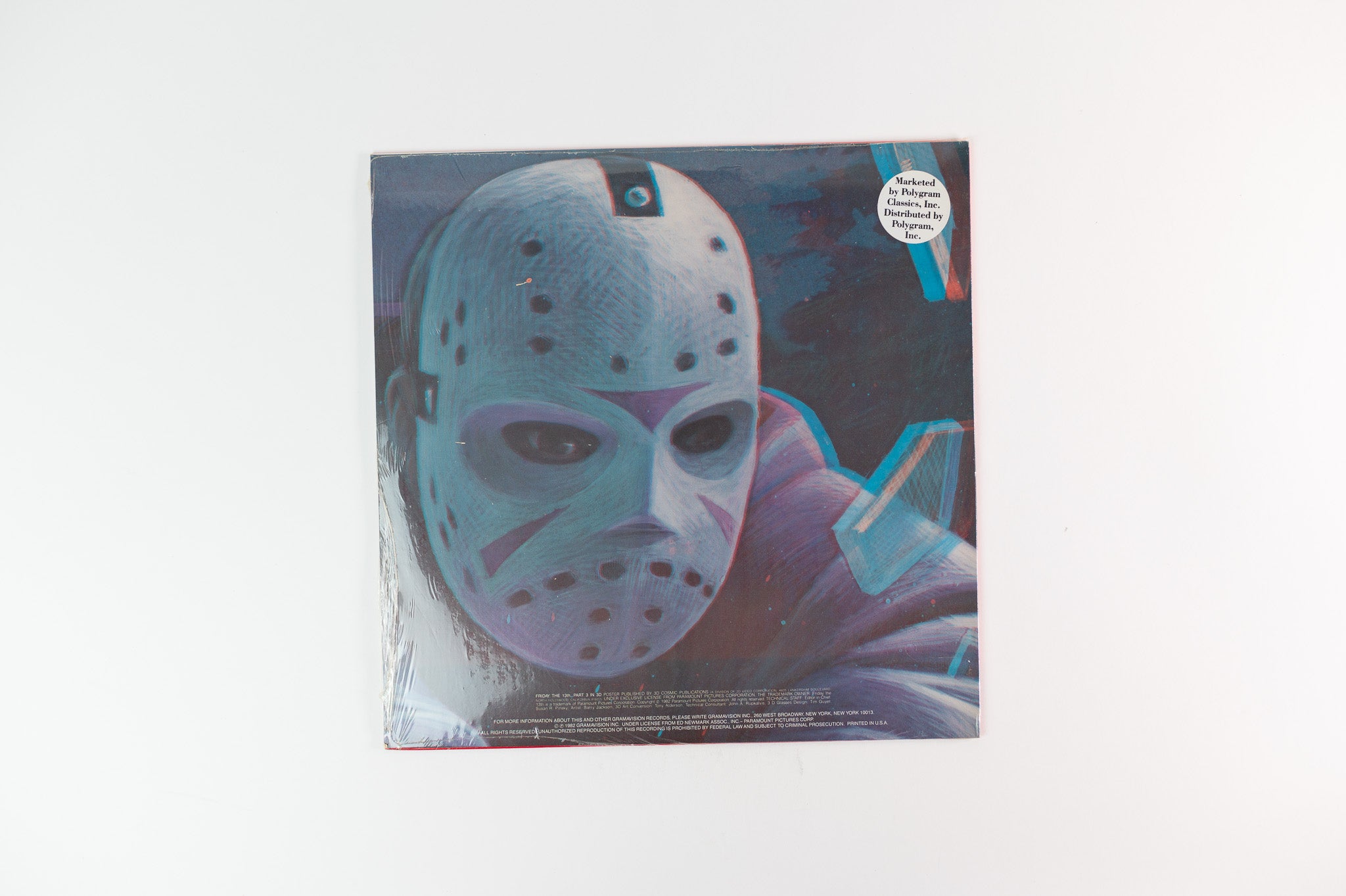 Harry Manfredini - Friday The 13th, Part I, II, & III (Original Soundtrack) on Gramavision Sealed