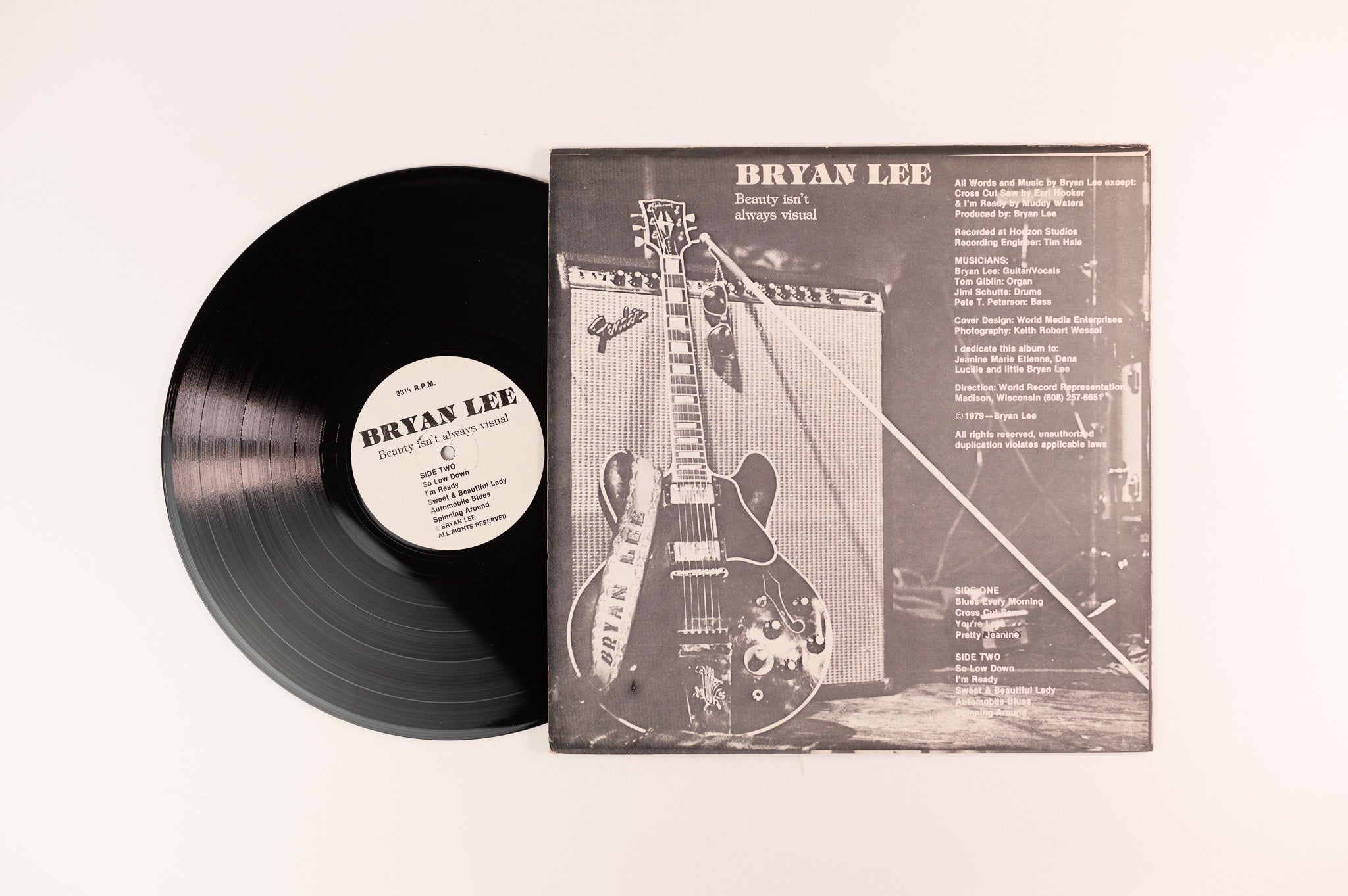 Bryan Lee - Beauty Isn't Always Visual Private Press