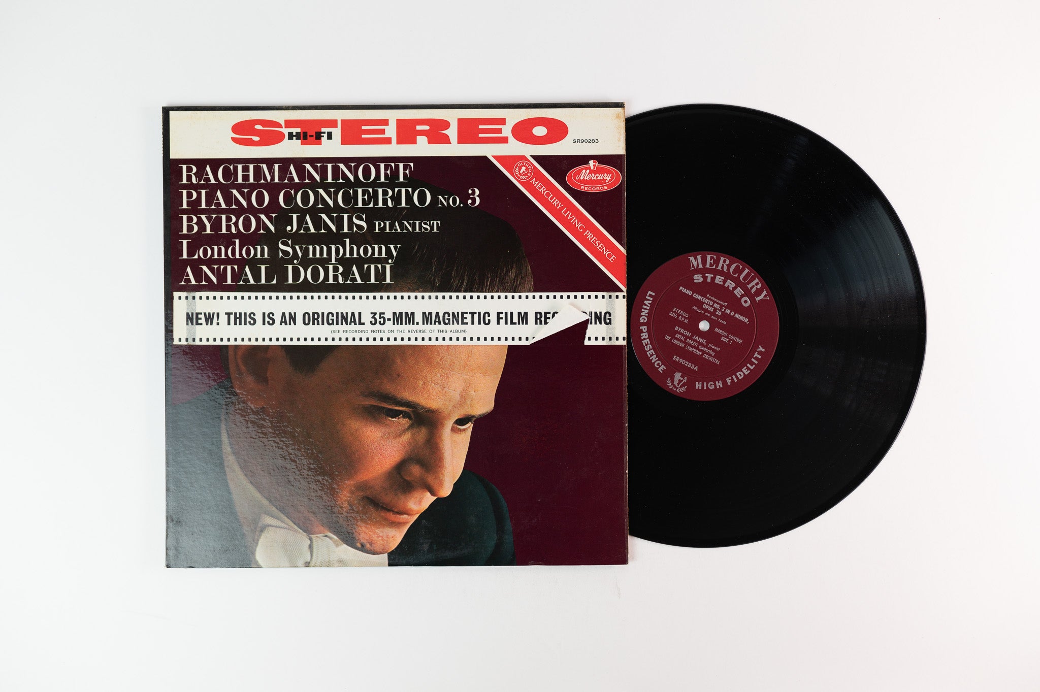 Byron Janis Dorati London Symphony - Rachmaninoff Piano Concerto No. 3 on Mercury Living Presence Stereo