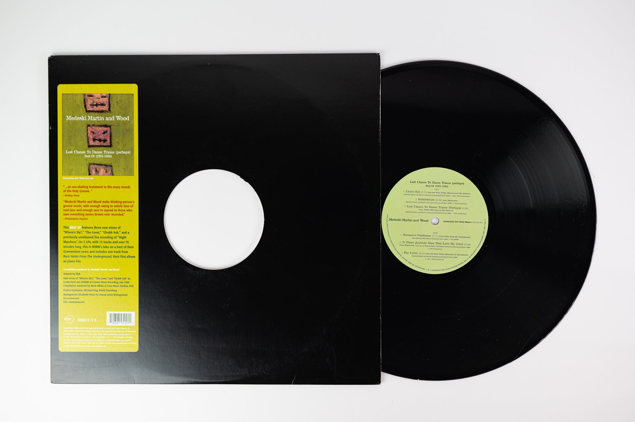 Medeski Martin & Wood - Last Chance To Dance Trance (Perhaps) Best Of (1991-1996) on Gramavision