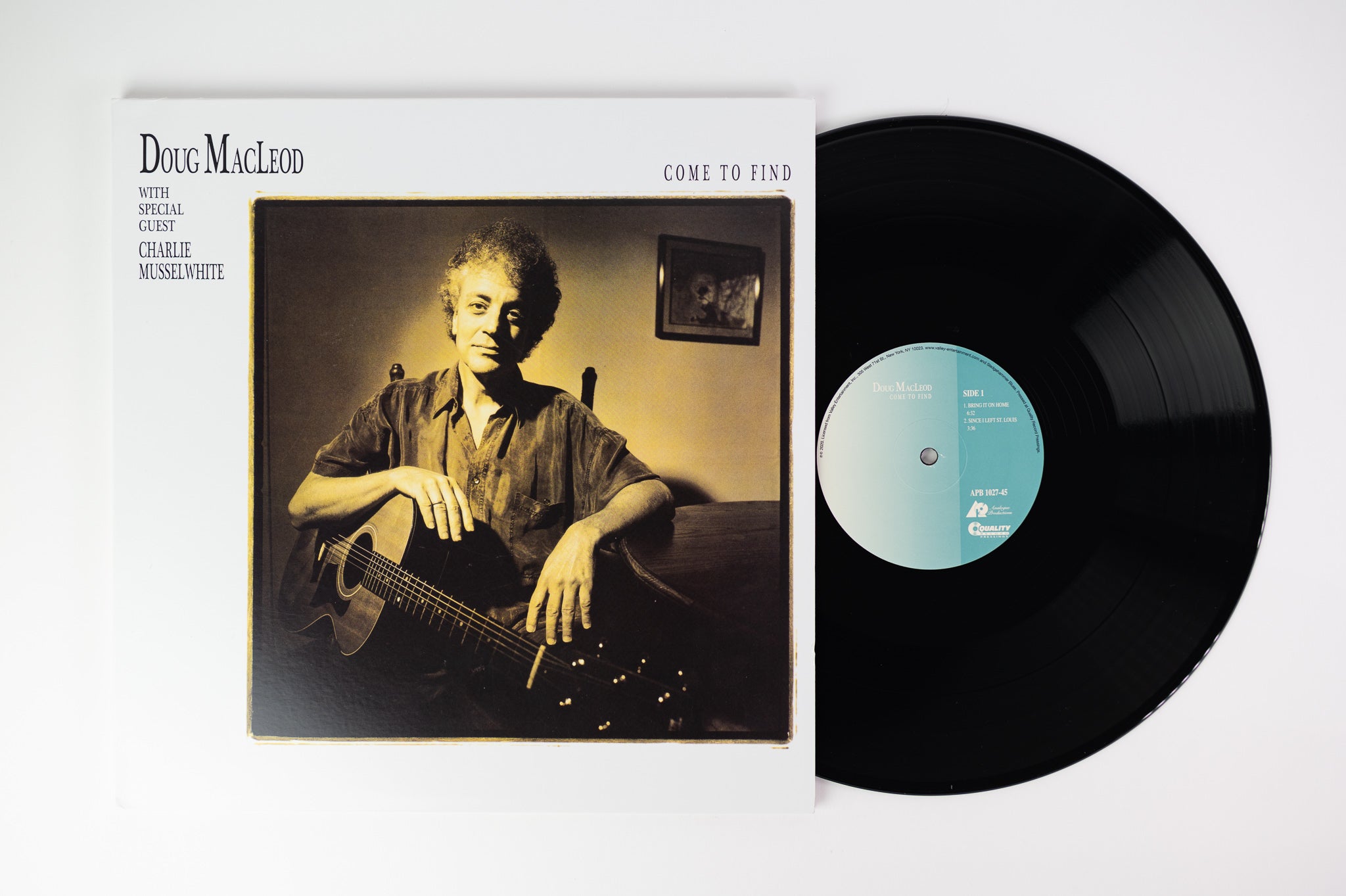 Doug MacLeod With Special Guest Charlie Musselwhite - Come To Find on Analogue Productions