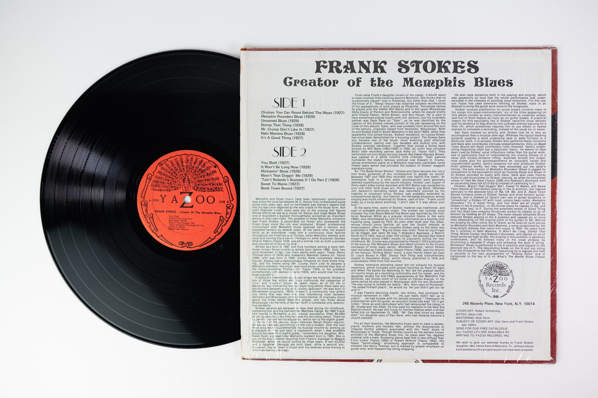 Frank Stokes - Creator Of The Memphis Blues on Yazoo